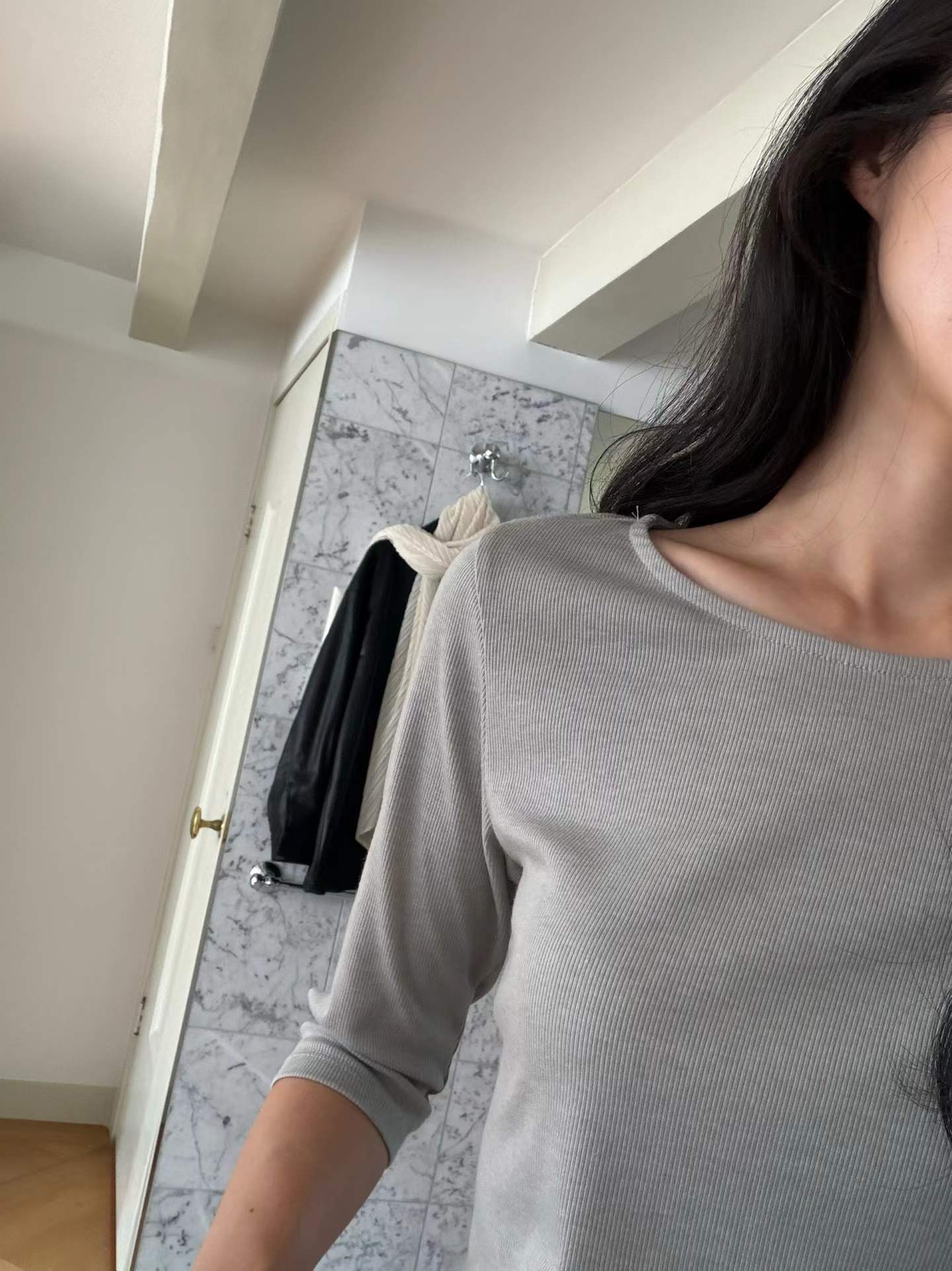 Ounce mori rib T-3col