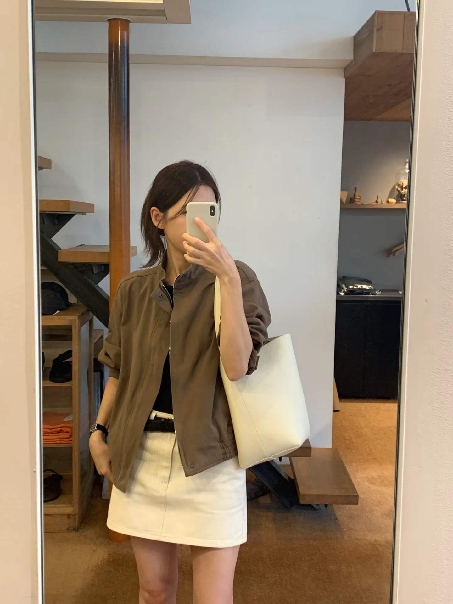 Ounce le off-shoulder T-3col