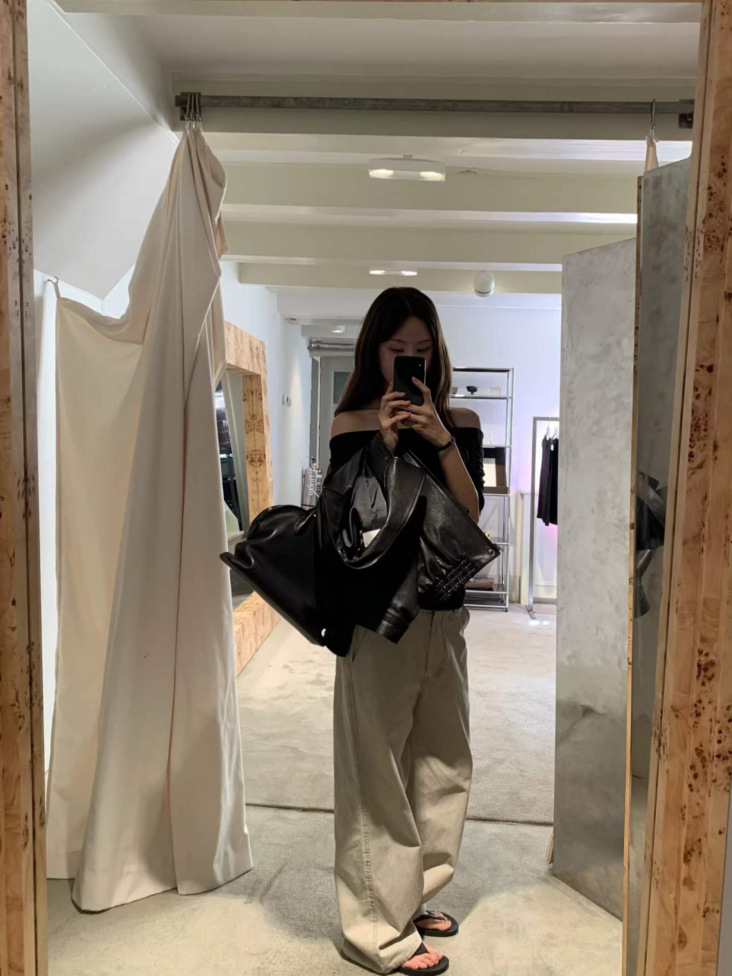 Ounce le off-shoulder T-3col