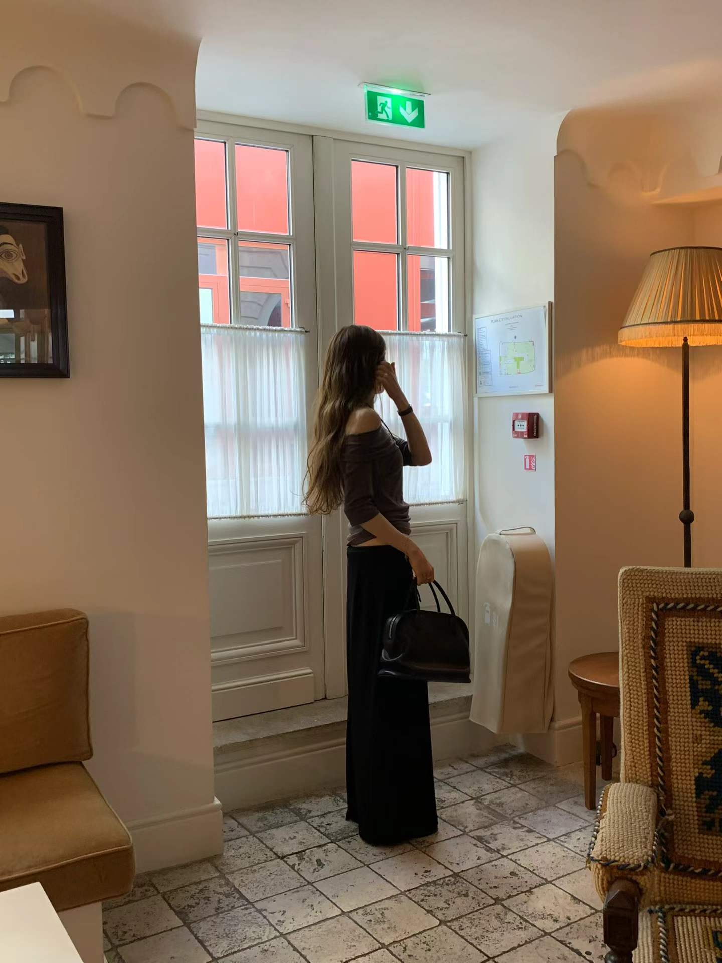 Ounce le off-shoulder T-3col
