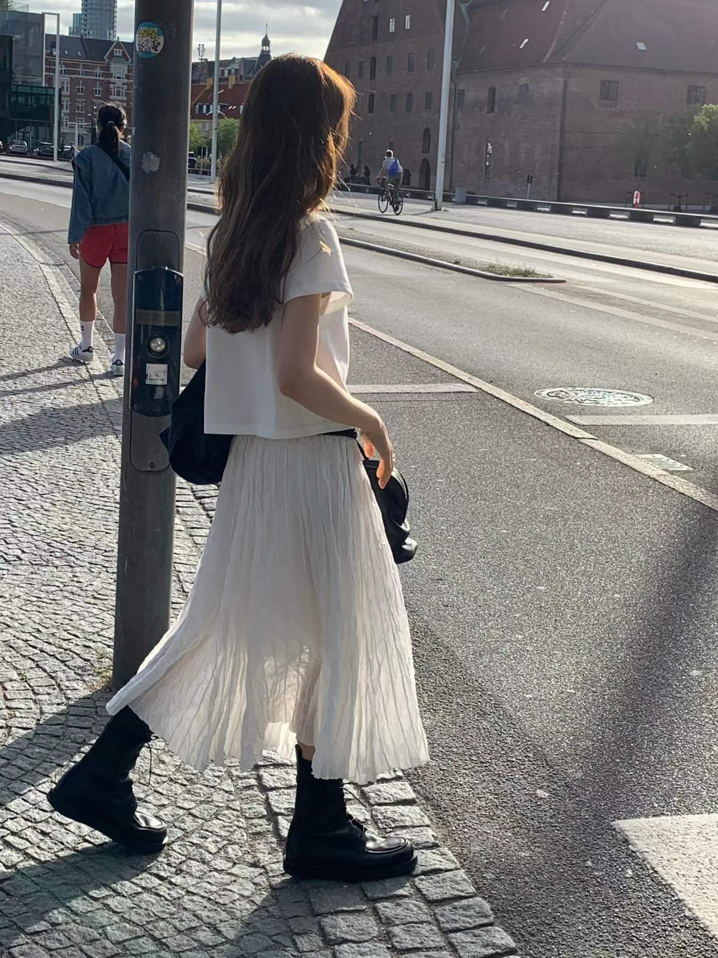 Ounce claire wrinkle skirt