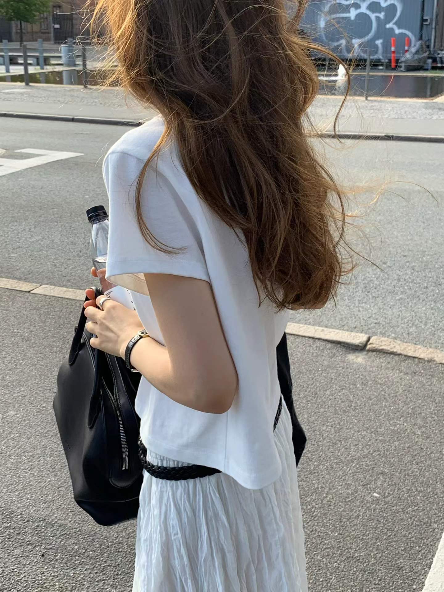 Ounce claire wrinkle skirt