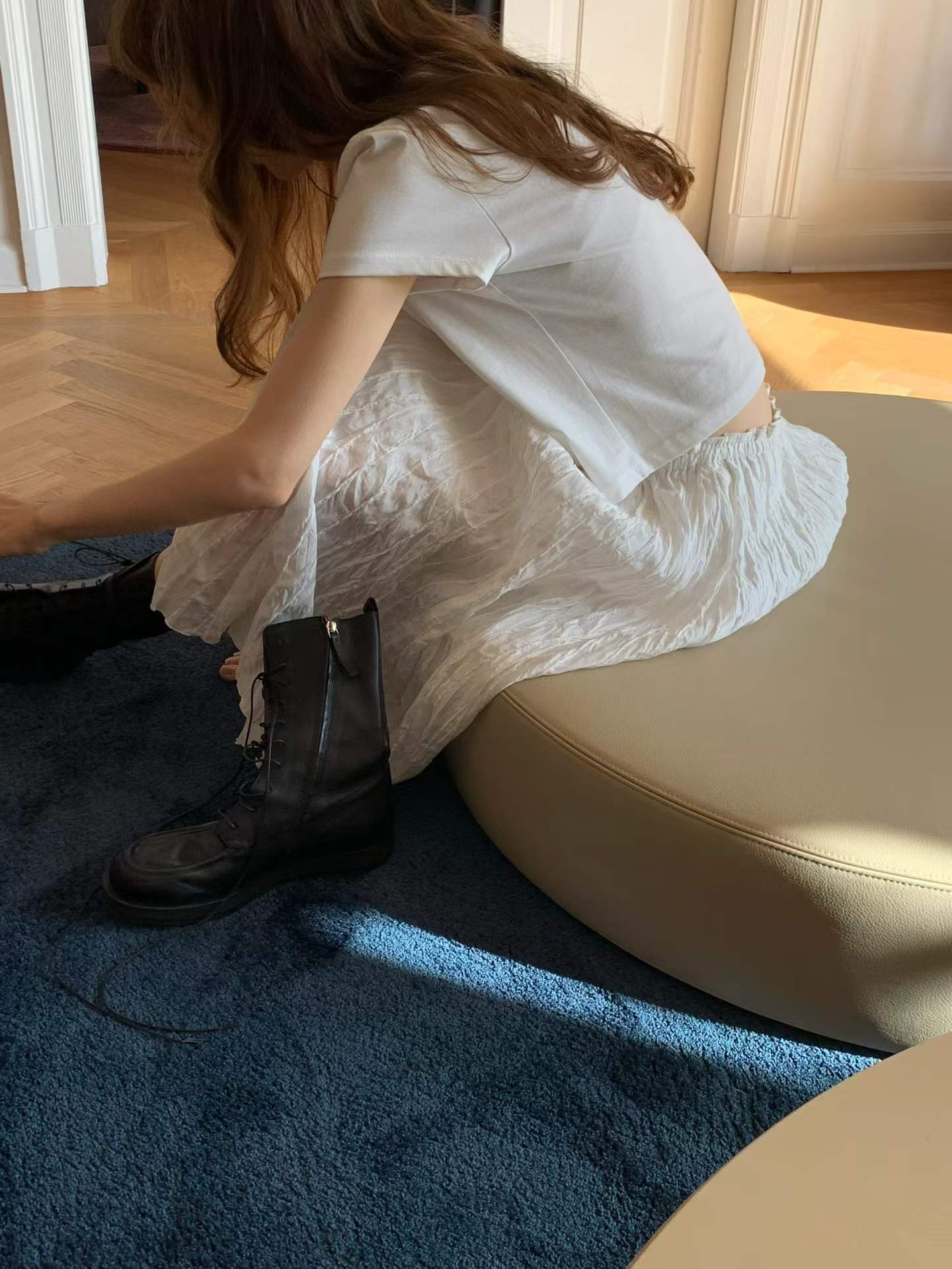 Ounce claire wrinkle skirt