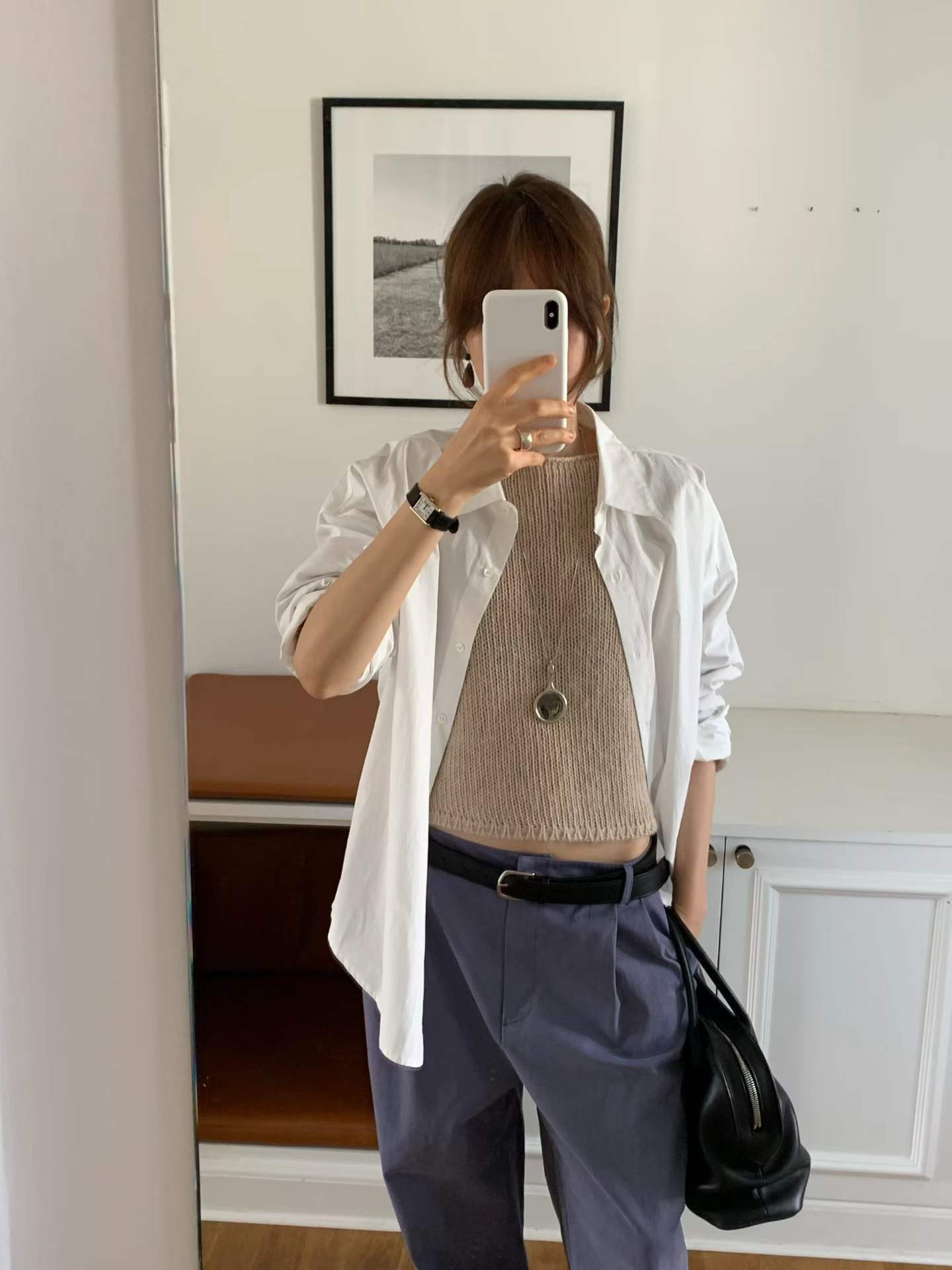 Ounce washed shirt-4col