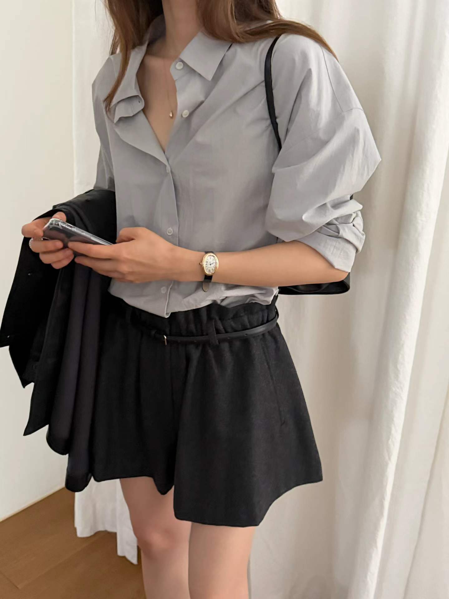 Ounce washed shirt-4col