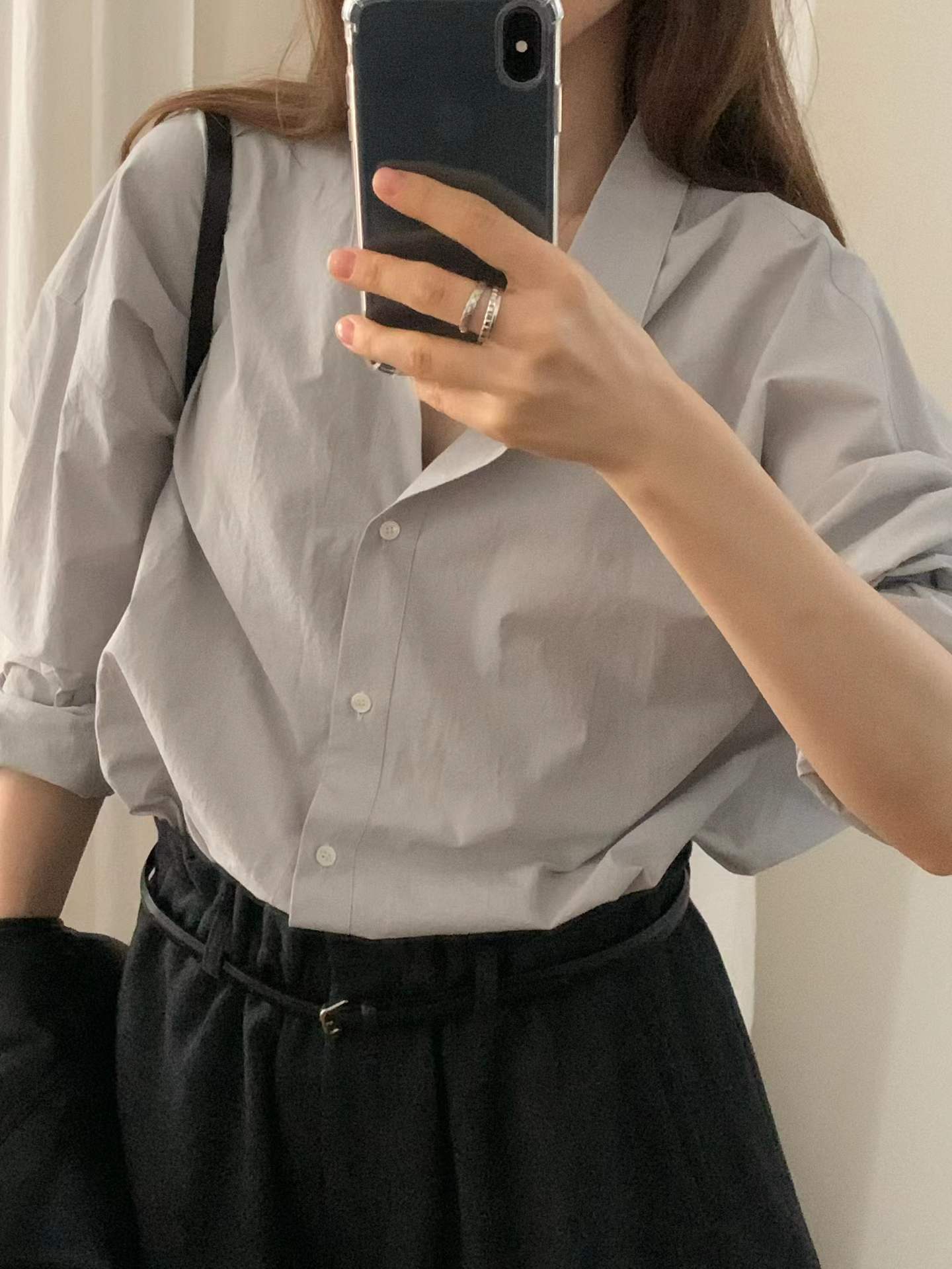 Ounce washed shirt-4col