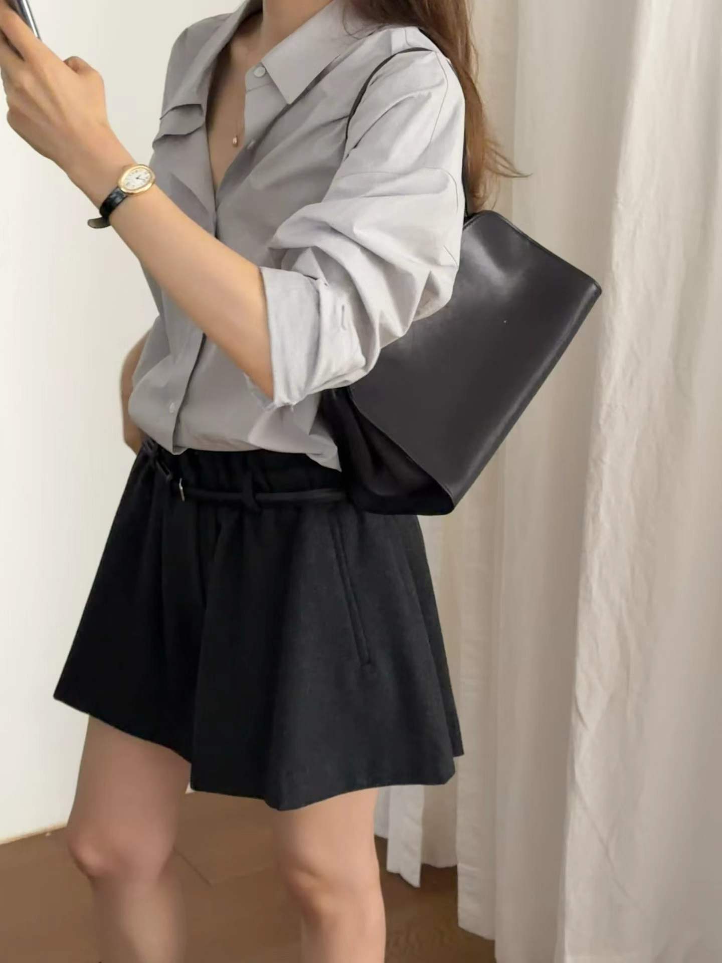 Ounce washed shirt-4col