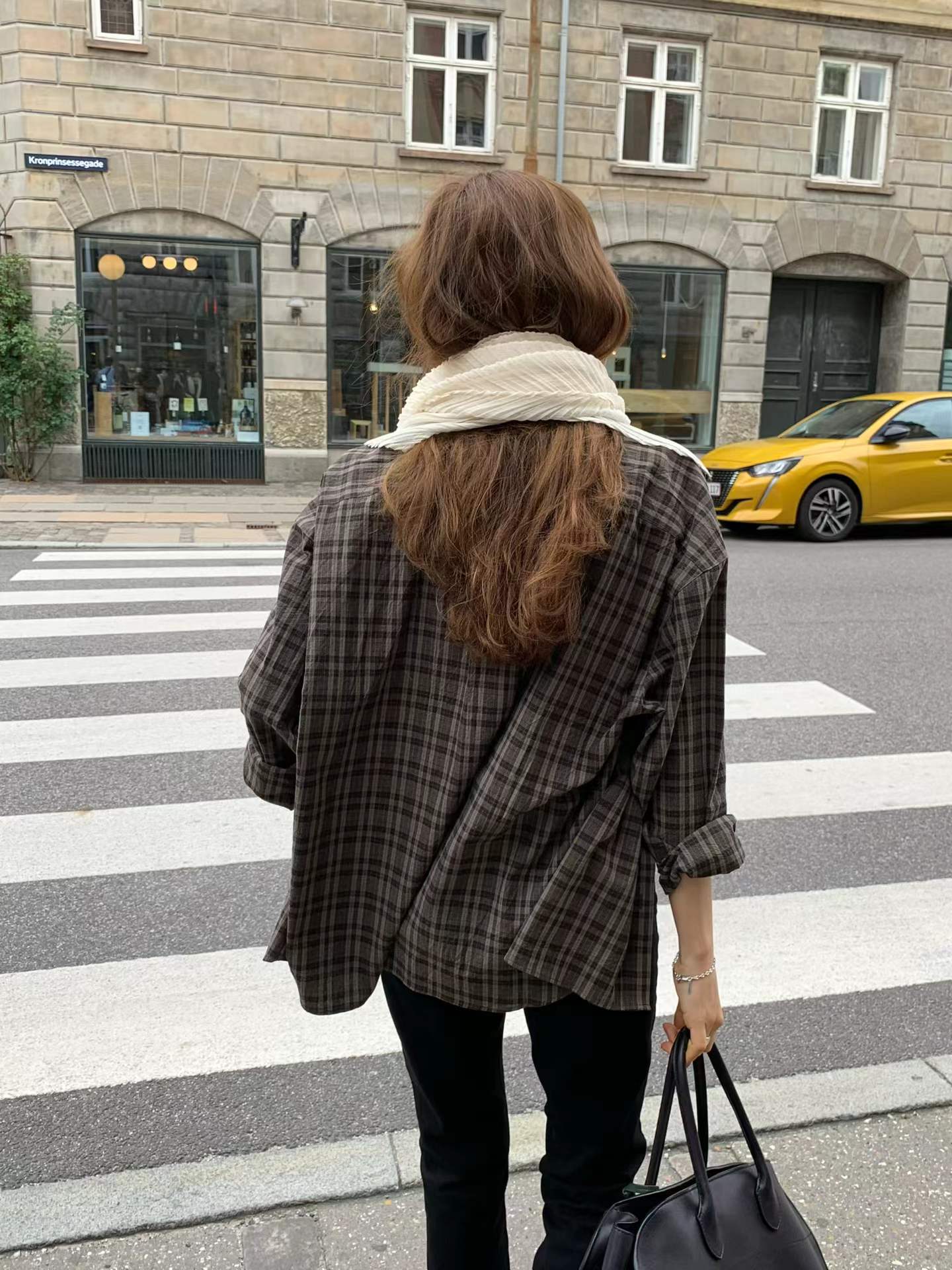 Ounce arti check shirt-2col