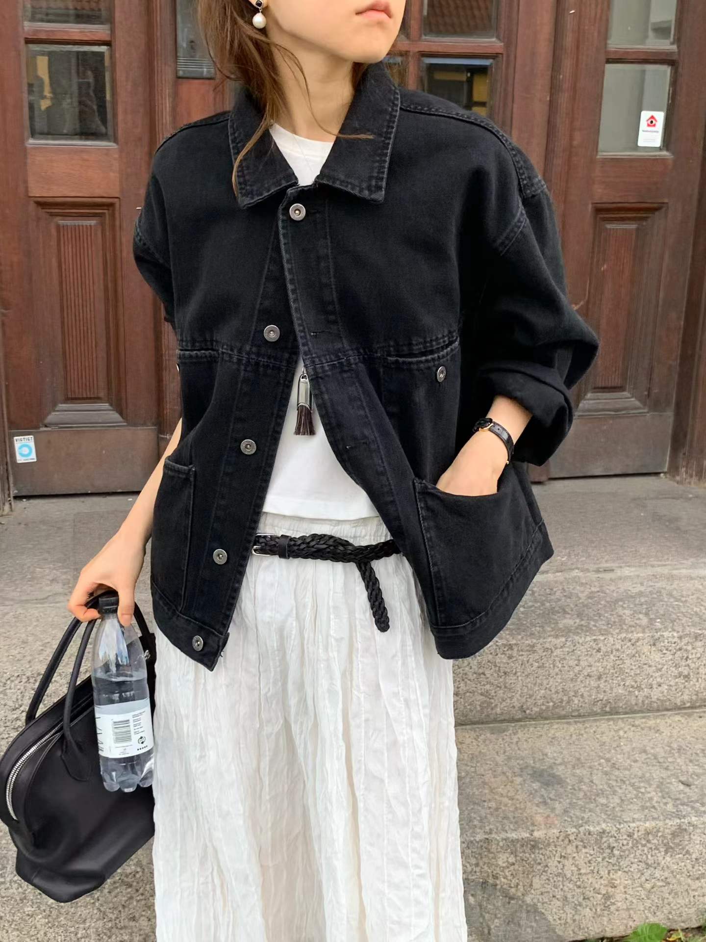 Ounce read denim jacket
