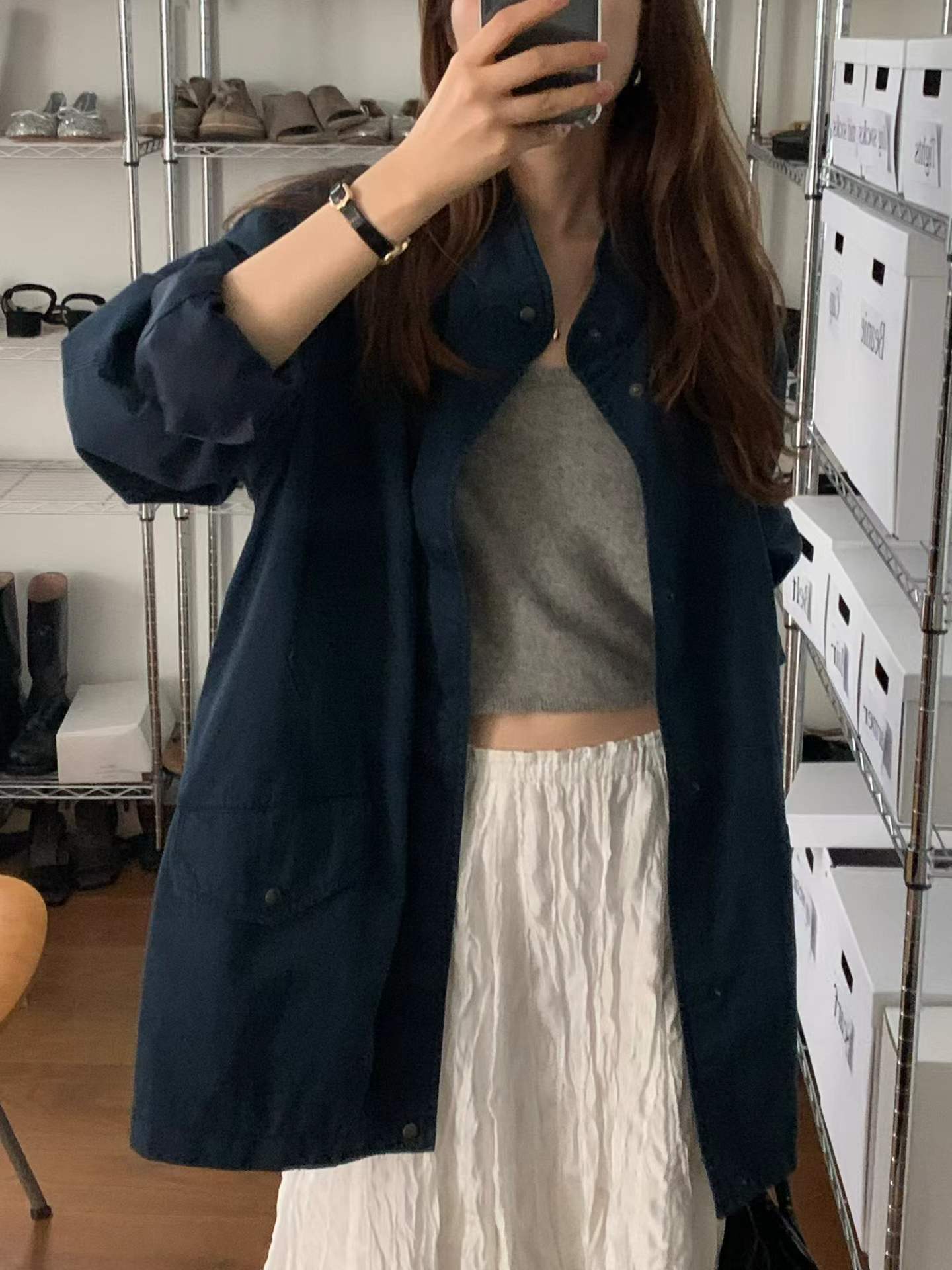 Ounce tod washing field jacket-2col