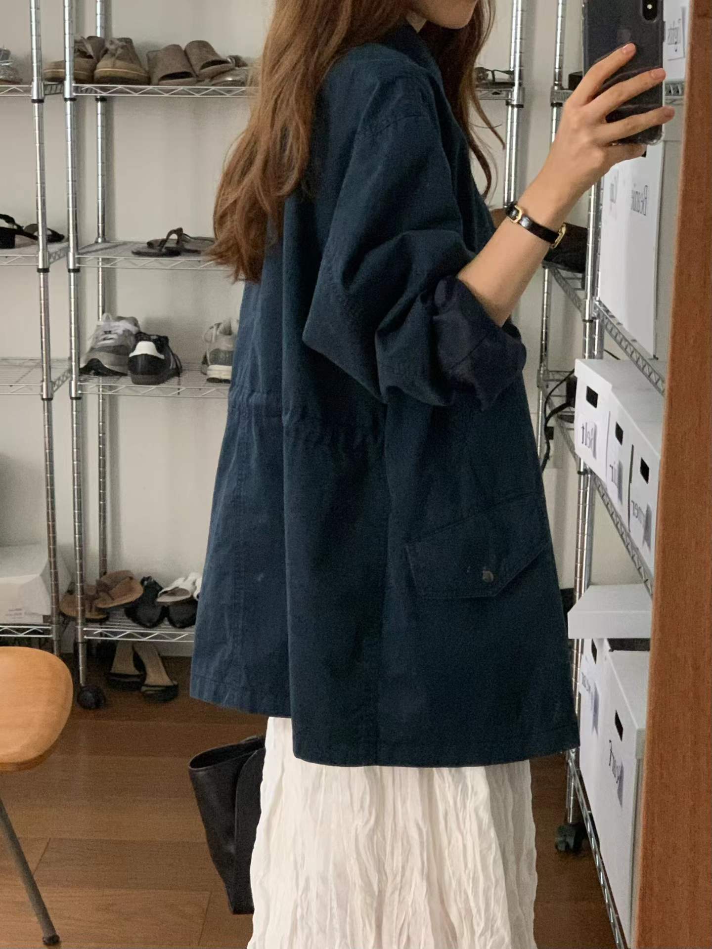 Ounce tod washing field jacket-2col
