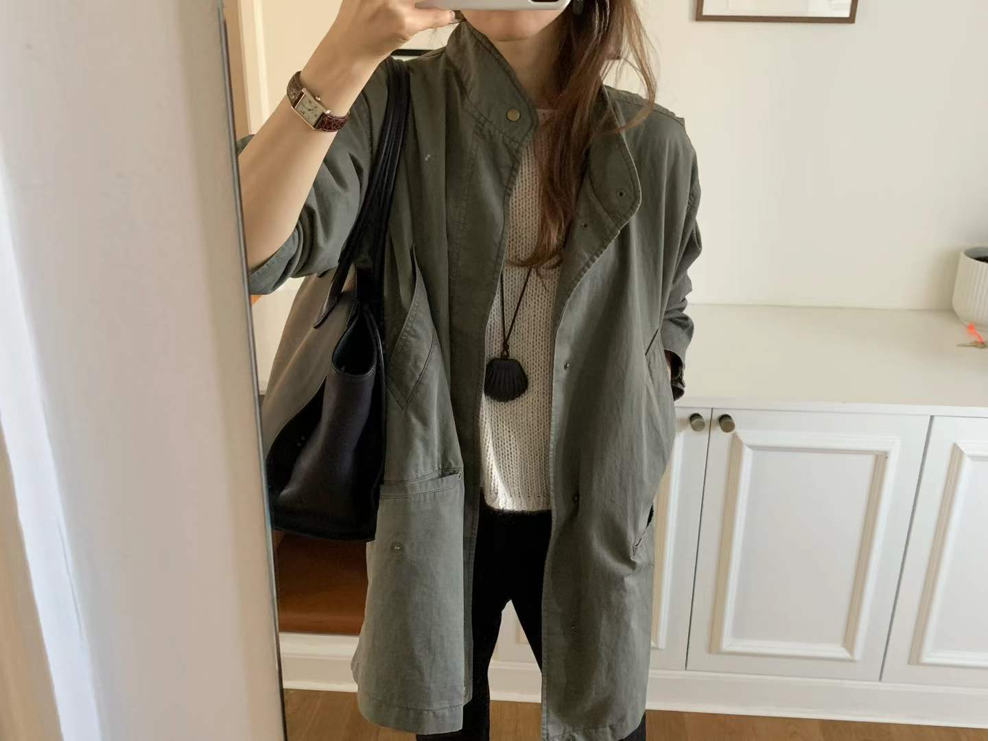 Ounce tod washing field jacket-2col