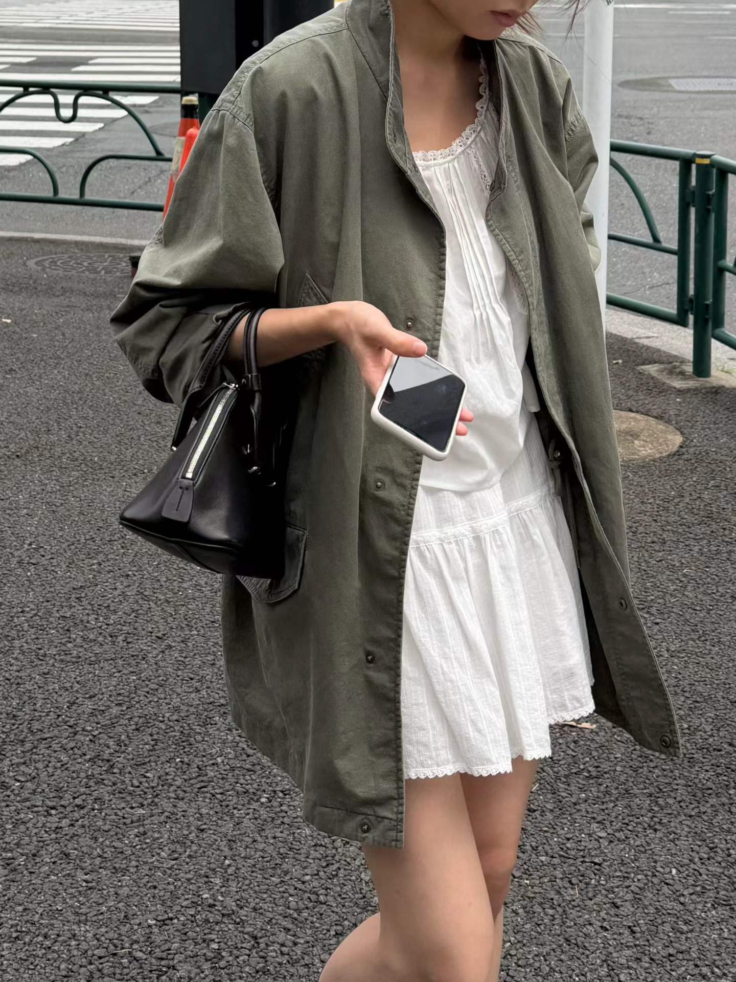Ounce tod washing field jacket-2col