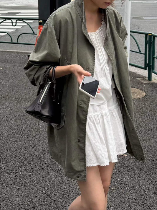 Ounce tod washing field jacket-2col