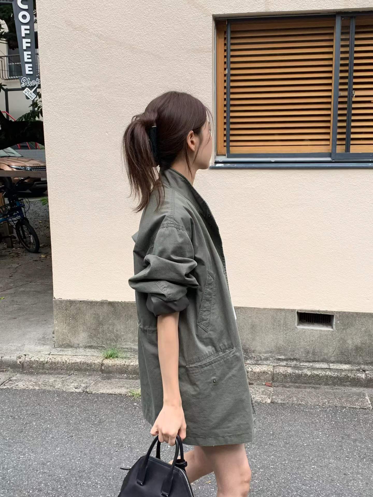 Ounce tod washing field jacket-2col