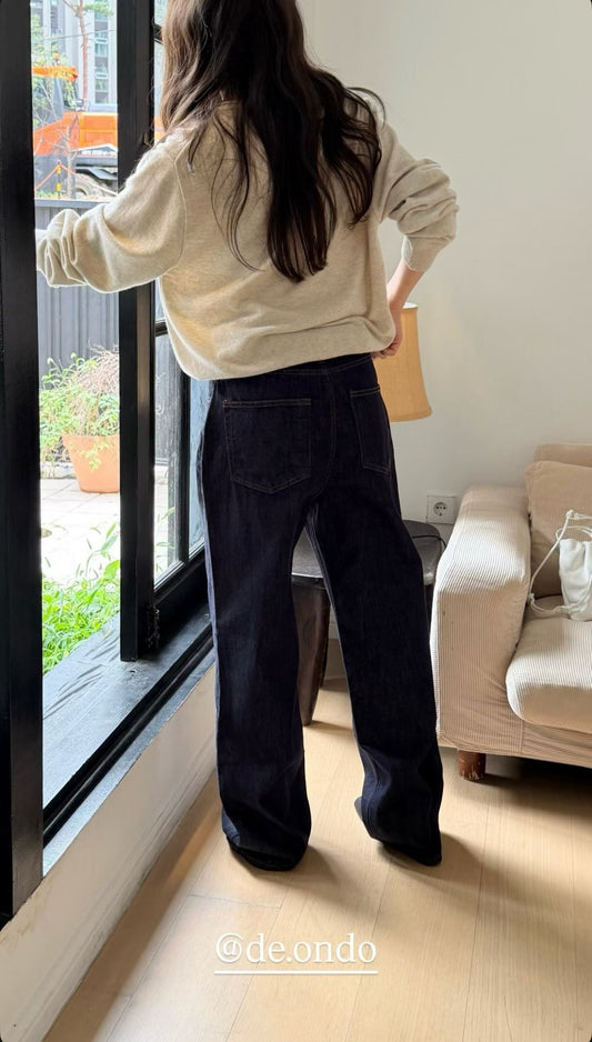 deondo non-fade indigo hard jeans