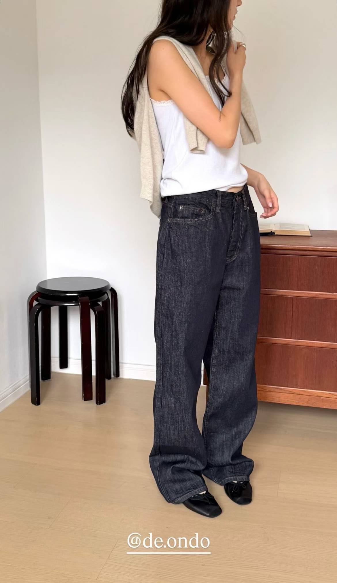 deondo non-fade indigo hard jeans