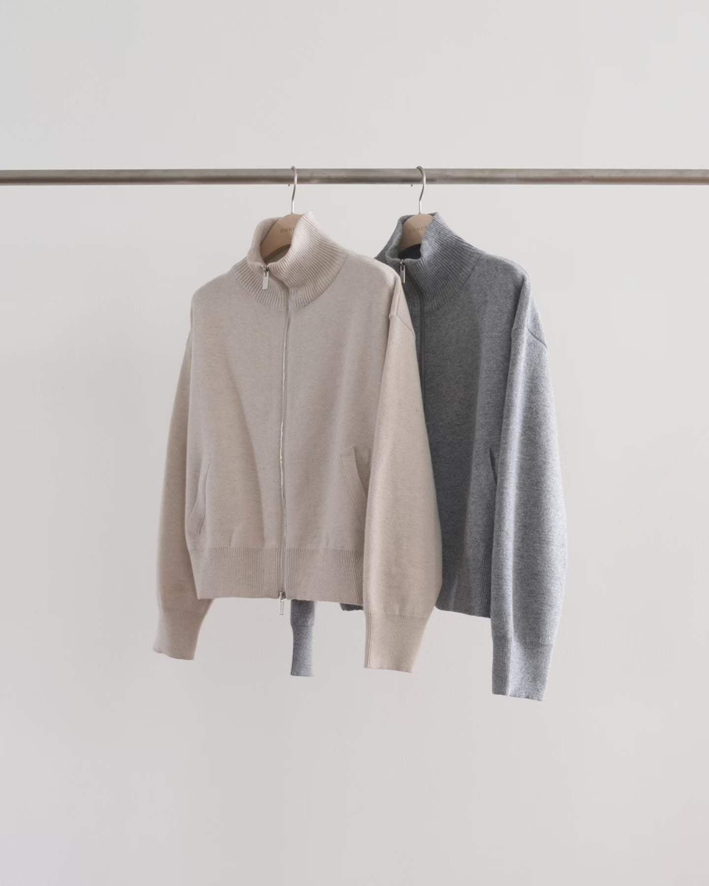 Ounce high-neck zip-up cd-2col