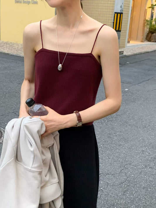 Ounce wool crop sleeveless-3col