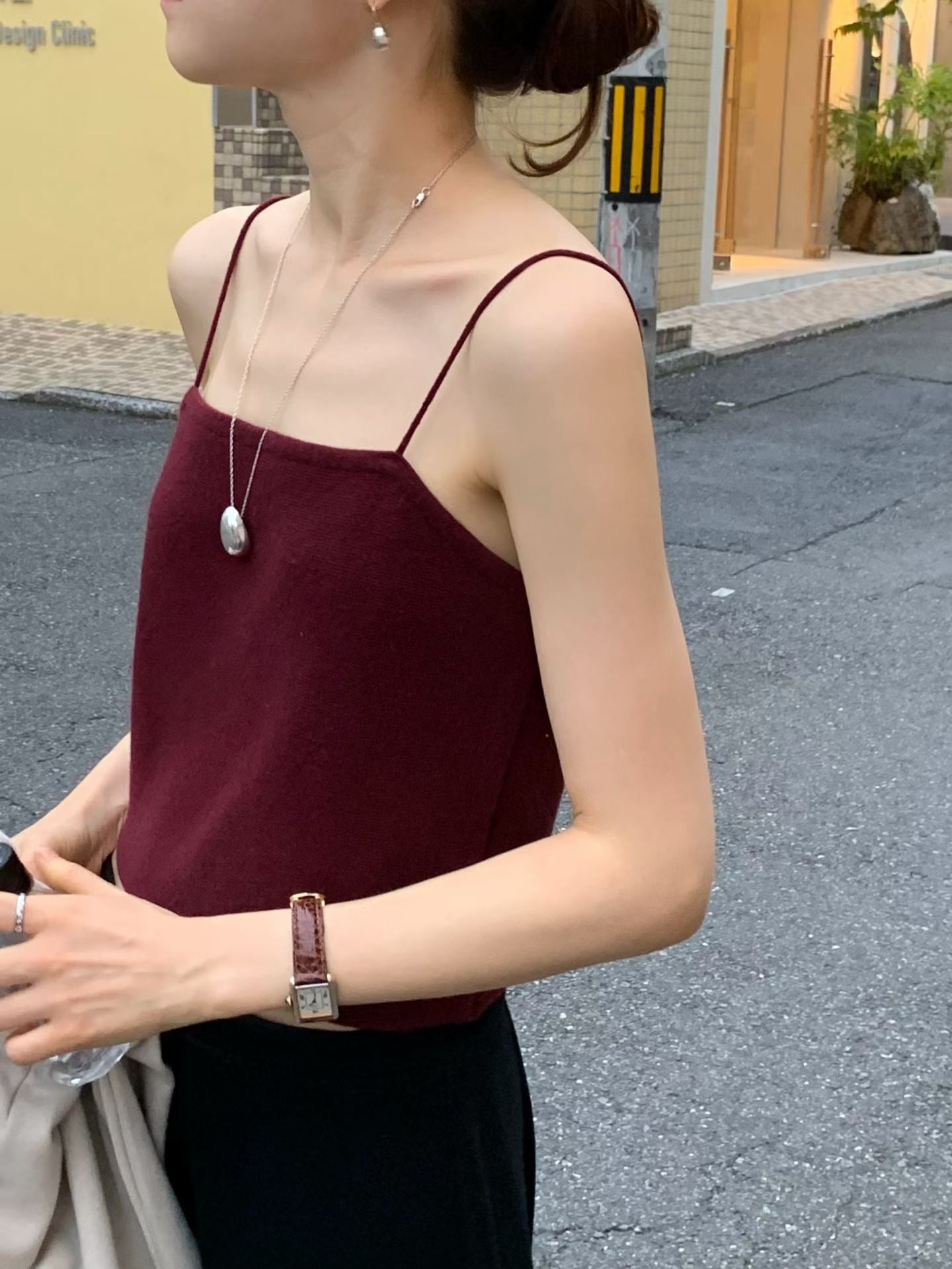 Ounce wool crop sleeveless-3col