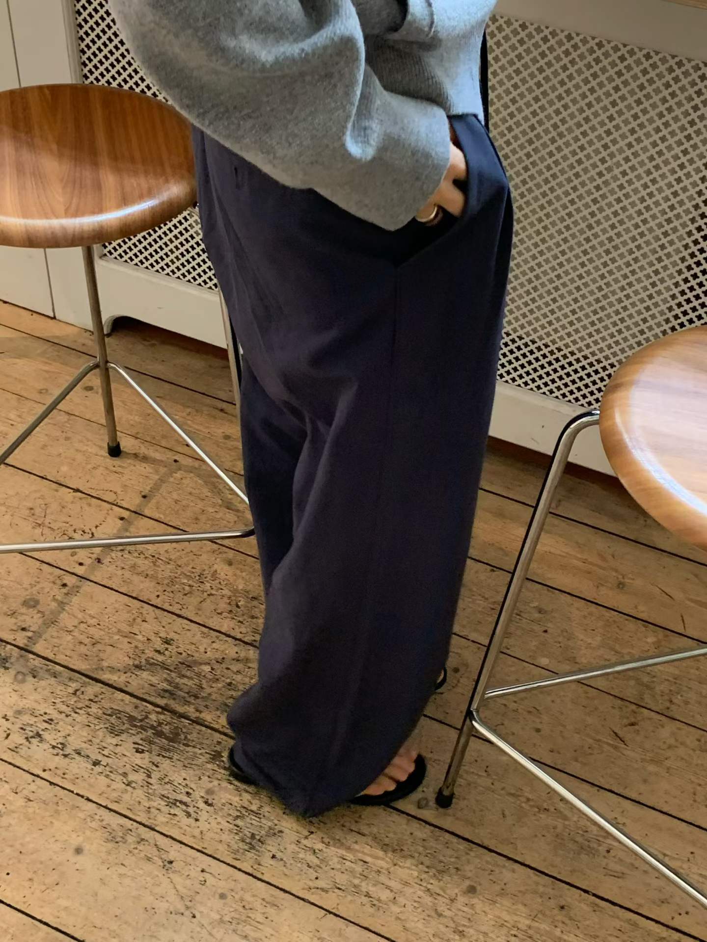 Ounce liv two tuck pants-2col
