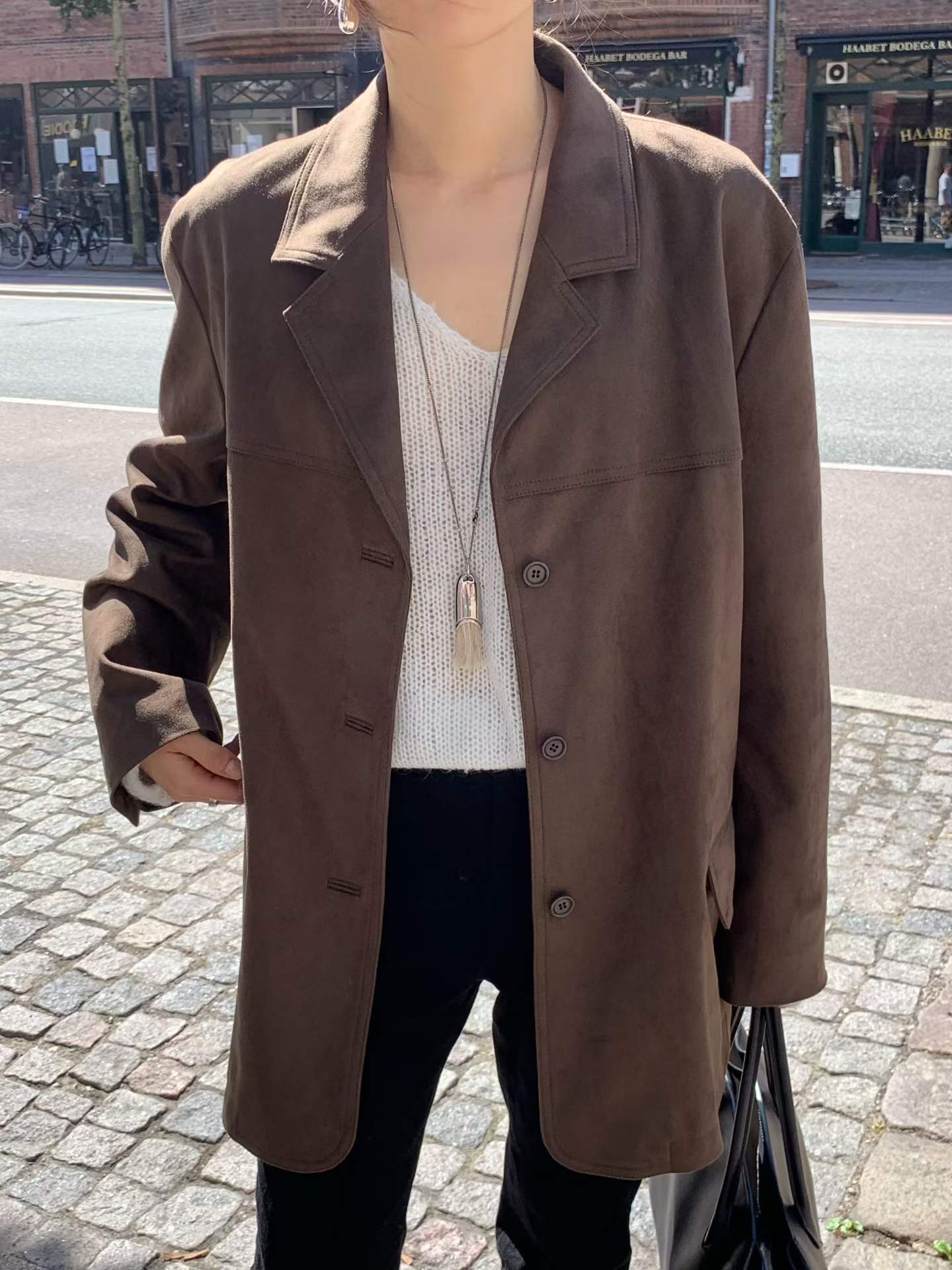 Ounce river suede jacket-2col