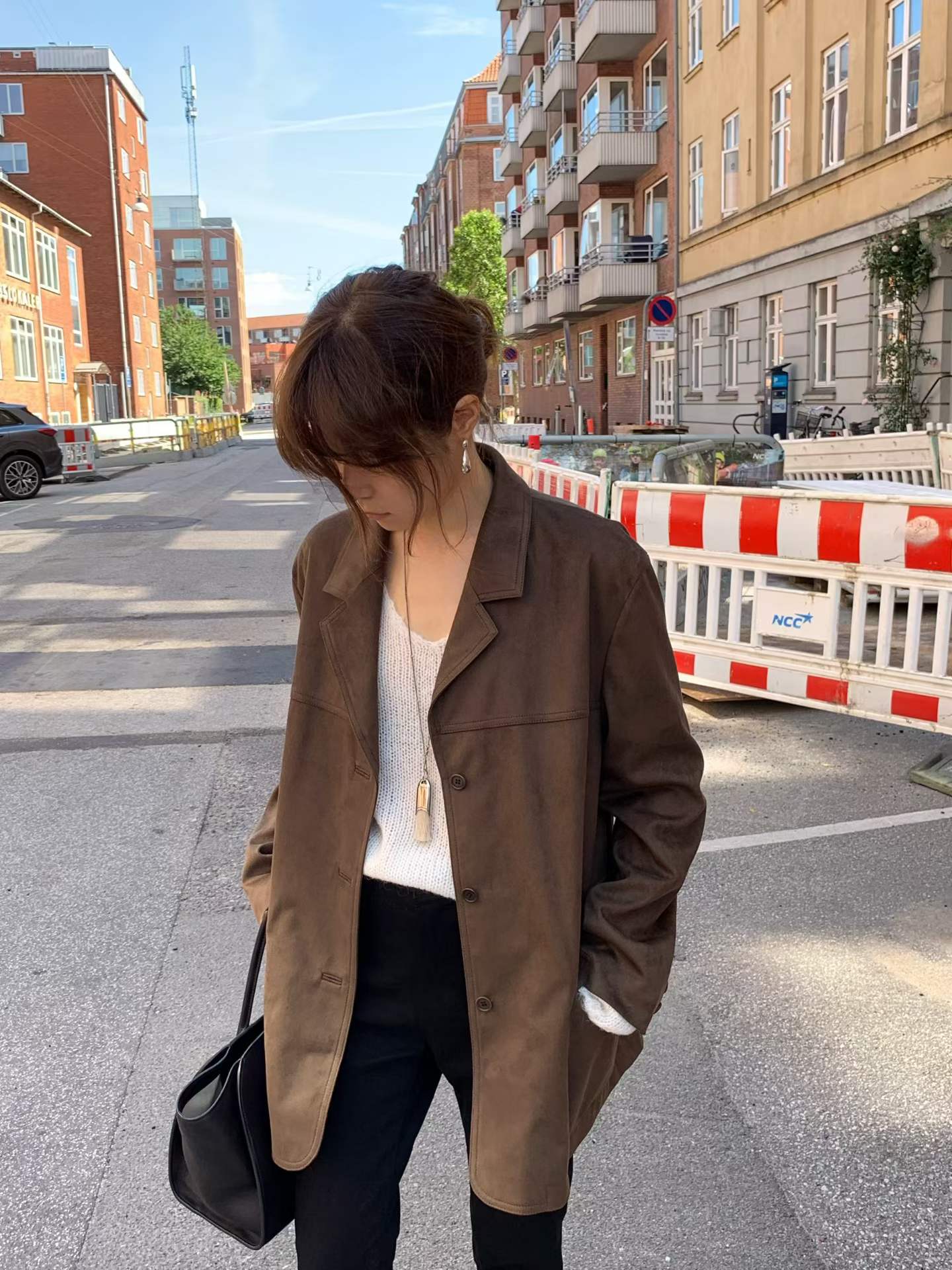 Ounce river suede jacket-2col
