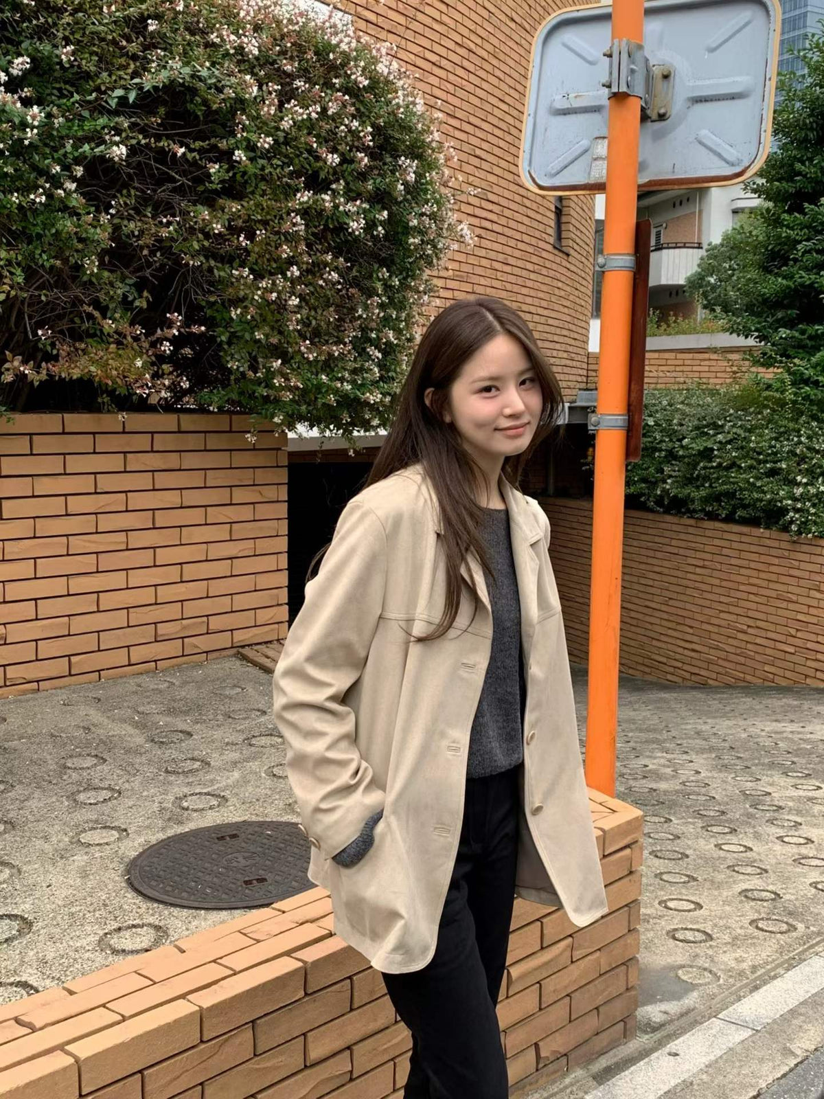 Ounce river suede jacket-2col