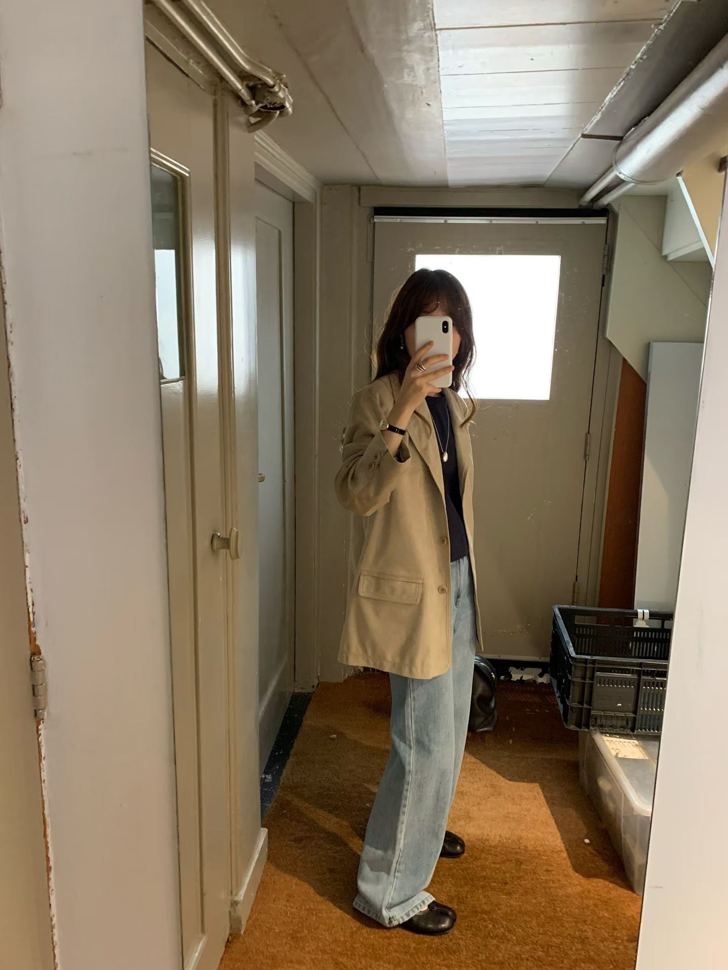 Ounce river suede jacket-2col