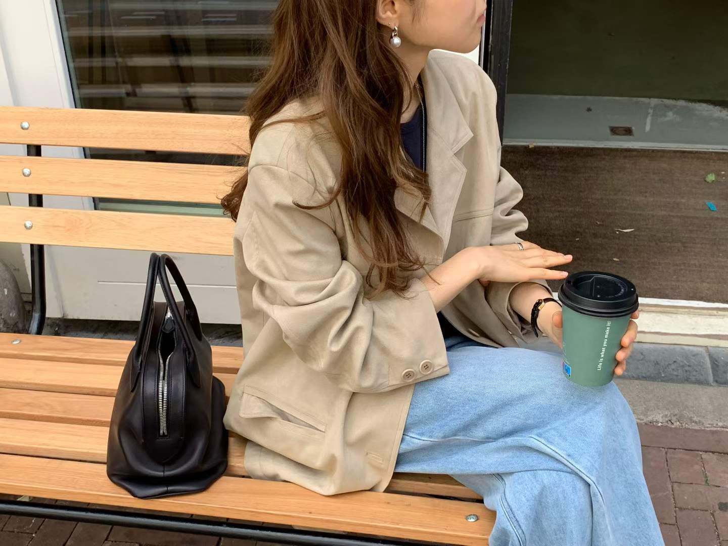 Ounce river suede jacket-2col