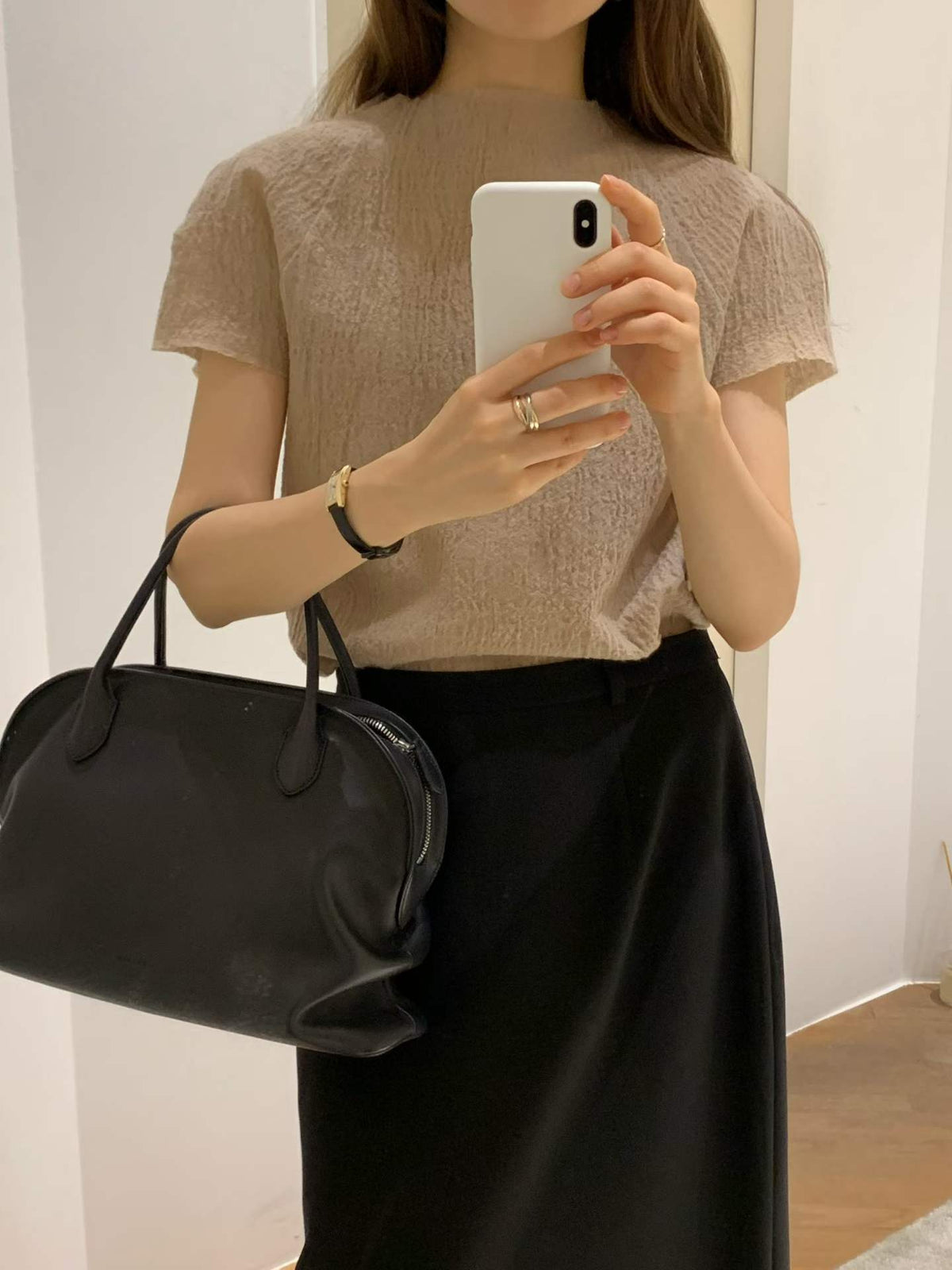 Ounce lumi wool blouse-3col