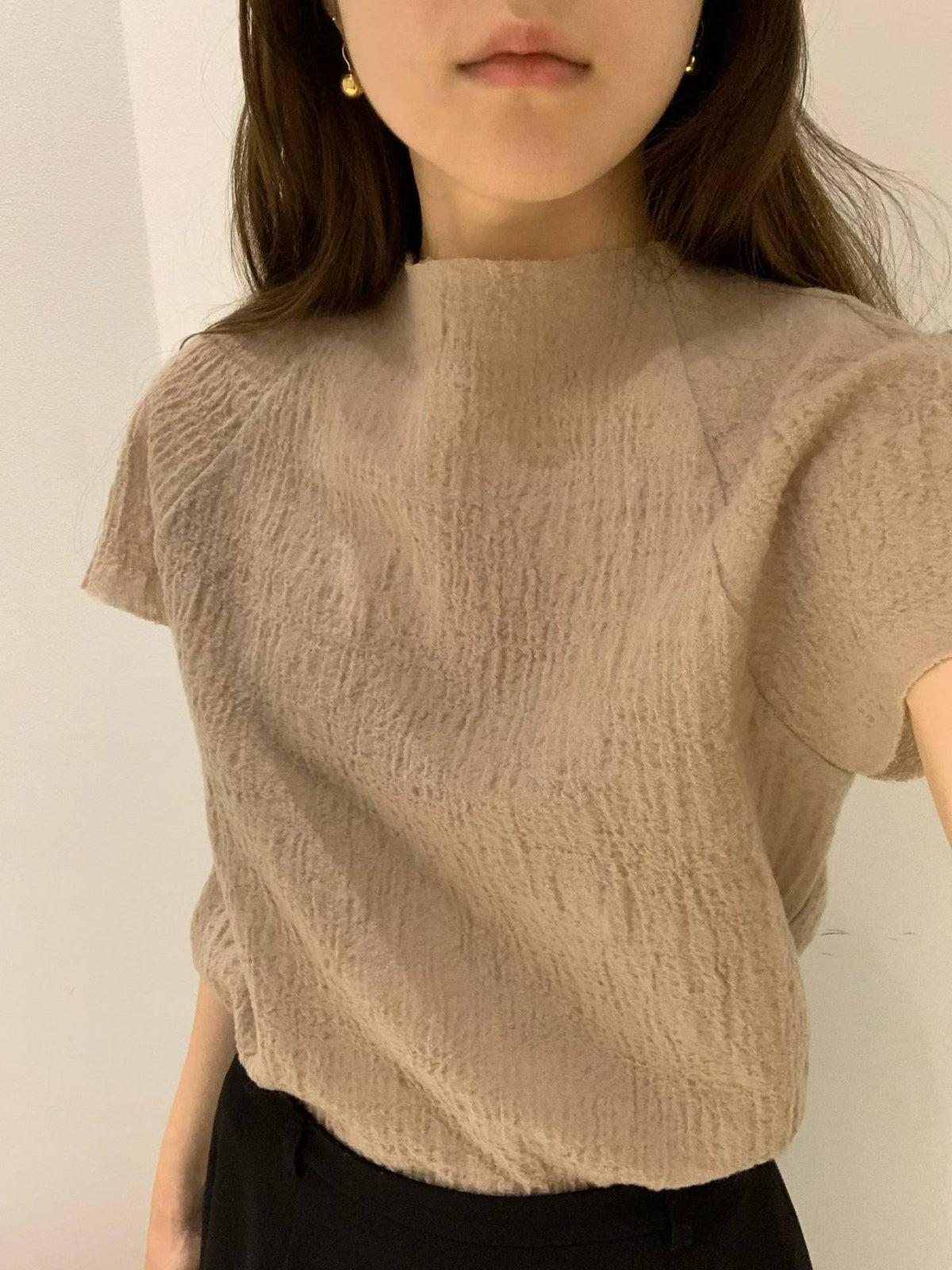 Ounce lumi wool blouse-3col