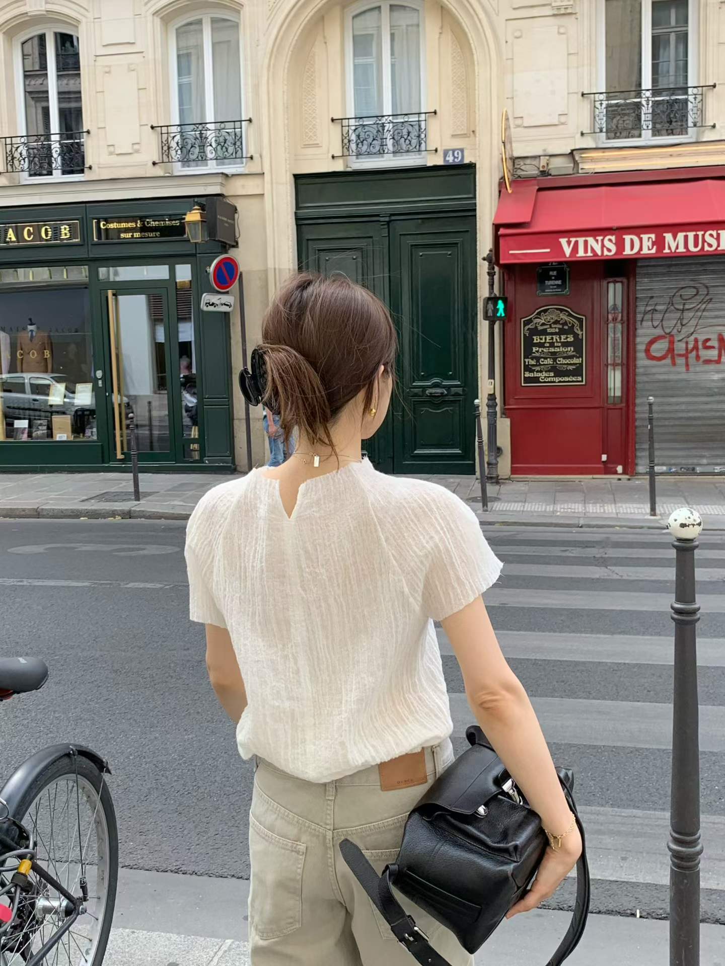 Ounce lumi wool blouse-3col