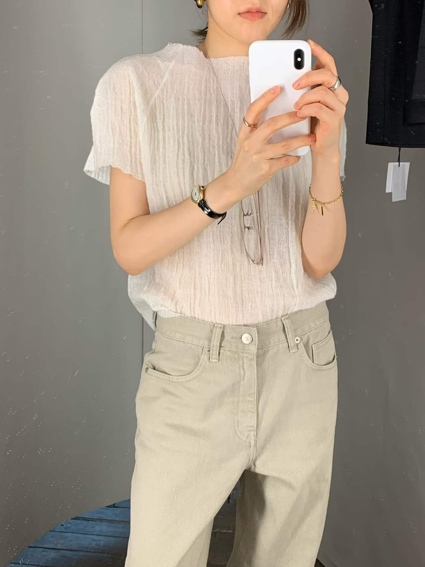Ounce lumi wool blouse-3col