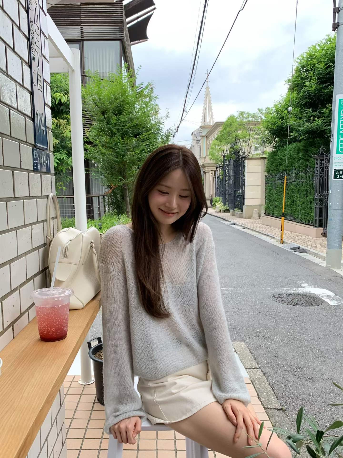 Ounce low mohair hachi knit-3col