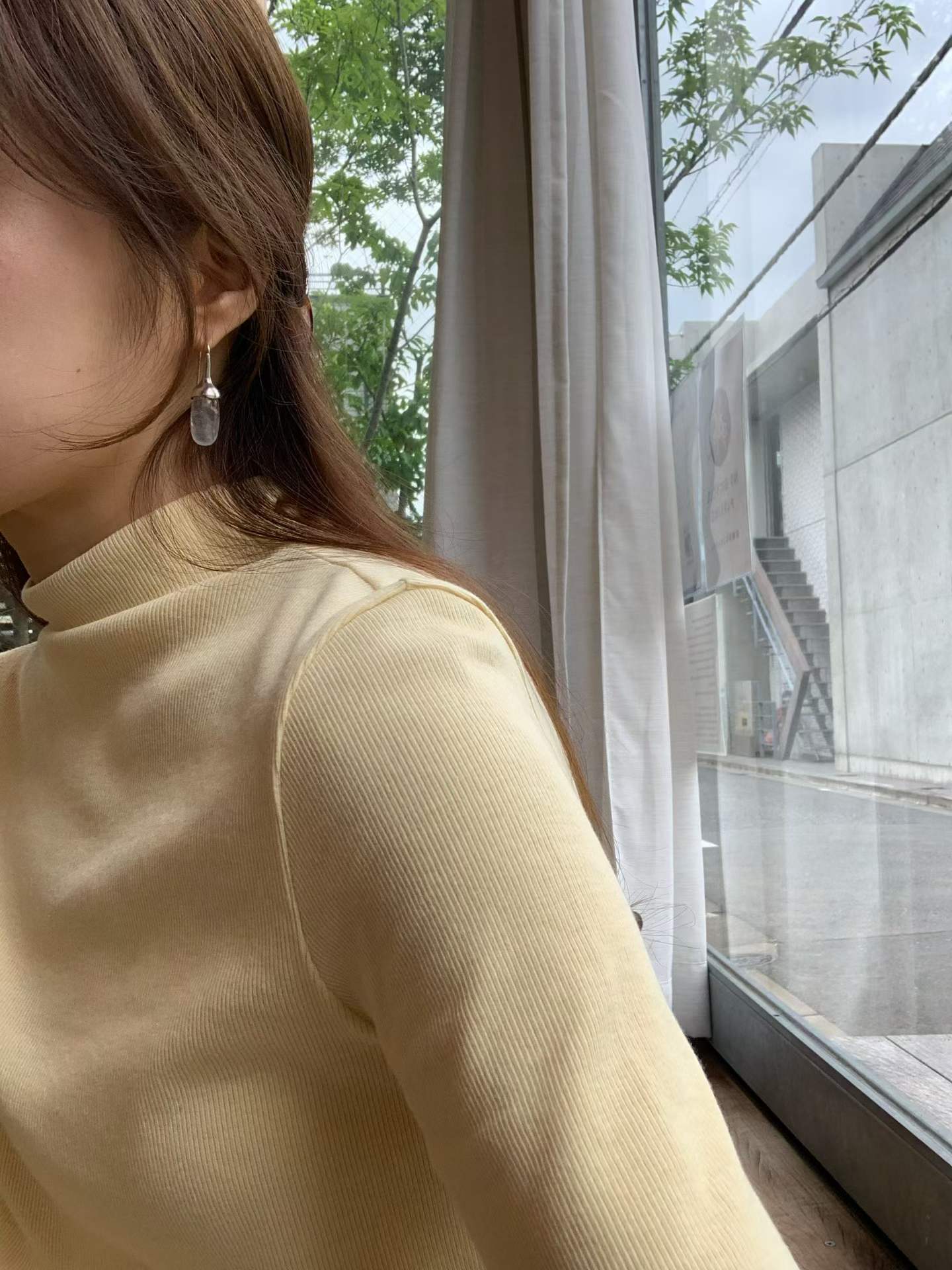 Ounce wear half neck T-4col