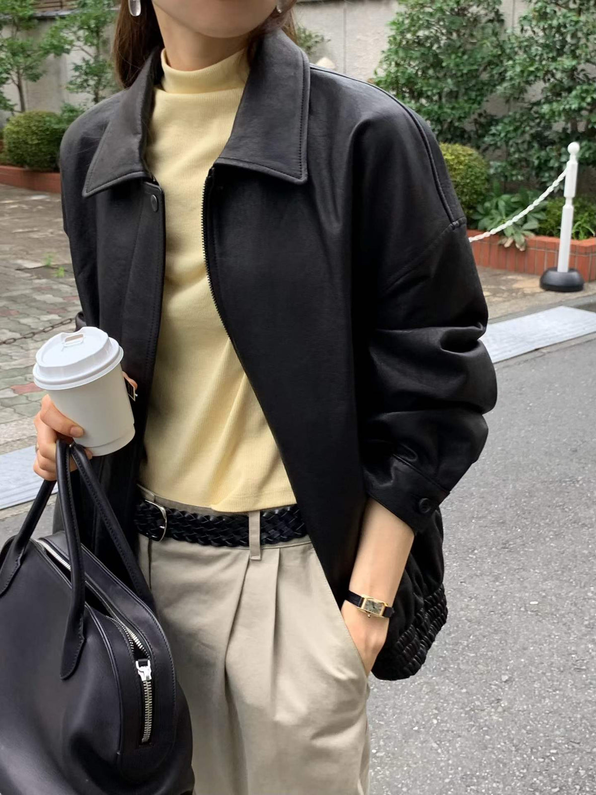 Ounce wear half neck T-4col