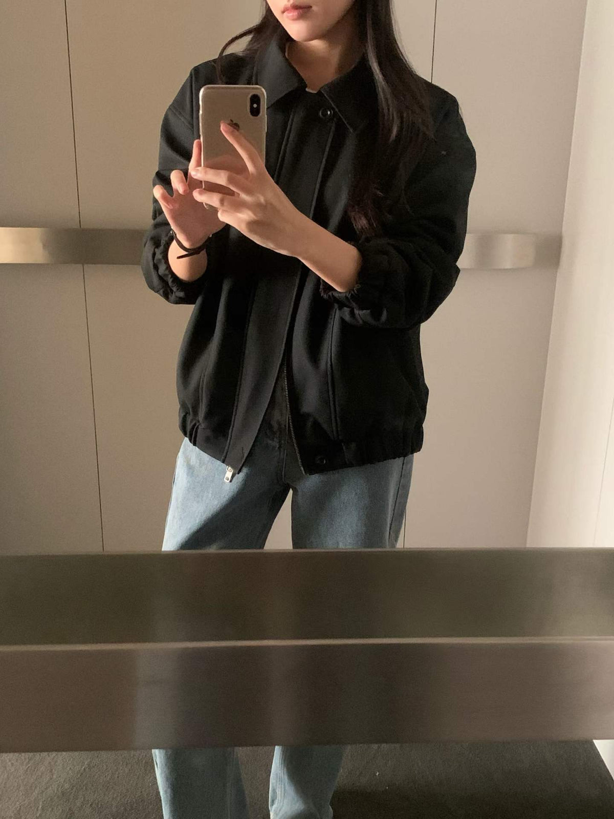 jenner suede jacket-2col