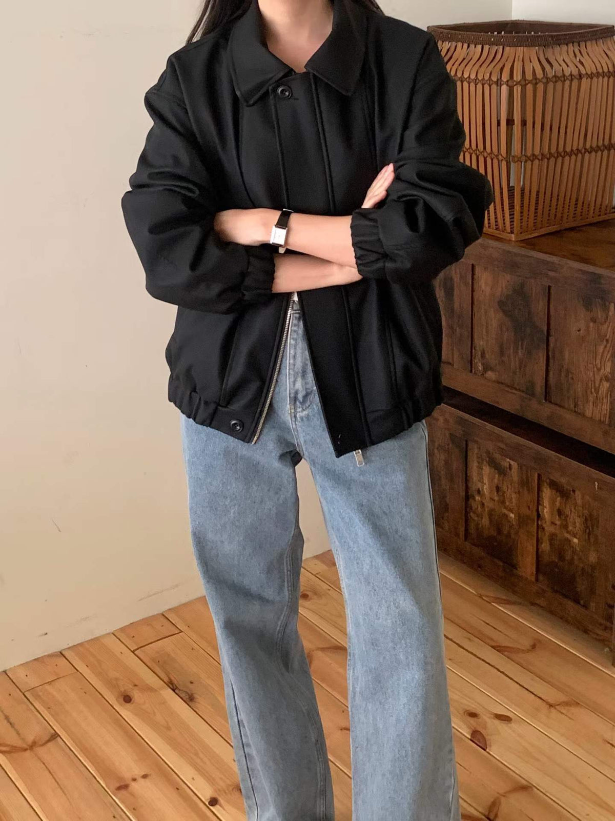 jenner suede jacket-2col
