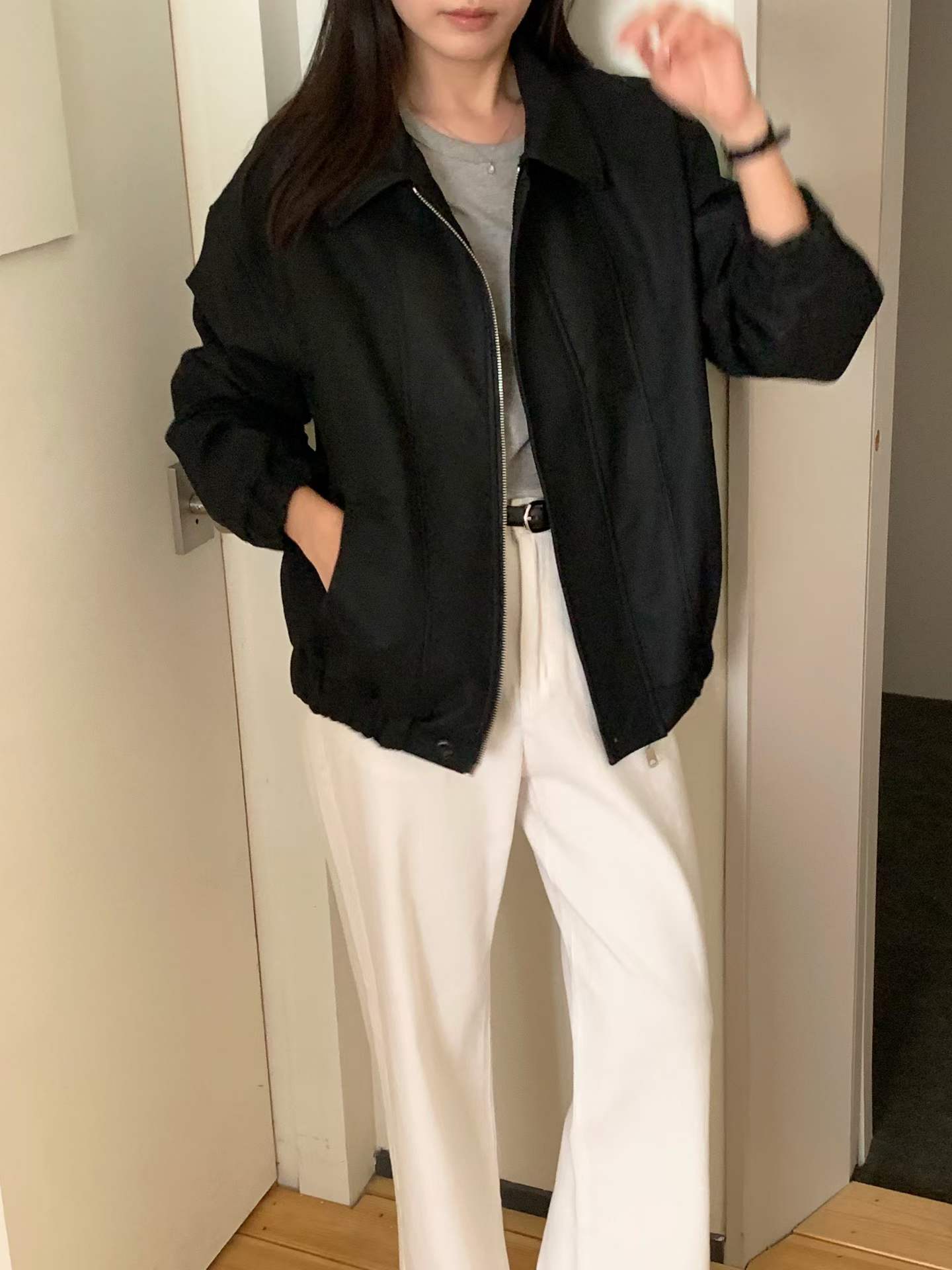 jenner suede jacket-2col