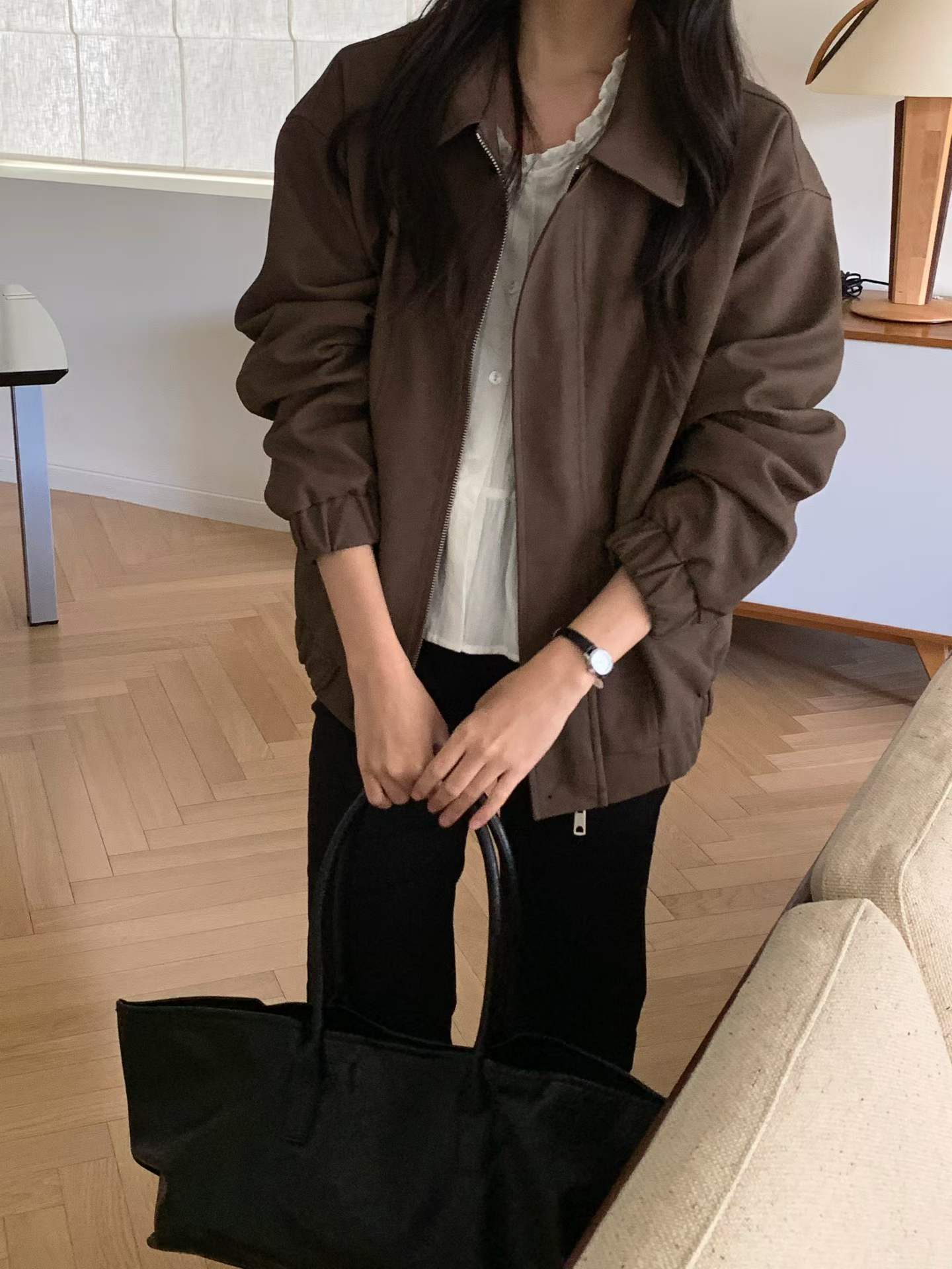 jenner suede jacket-2col