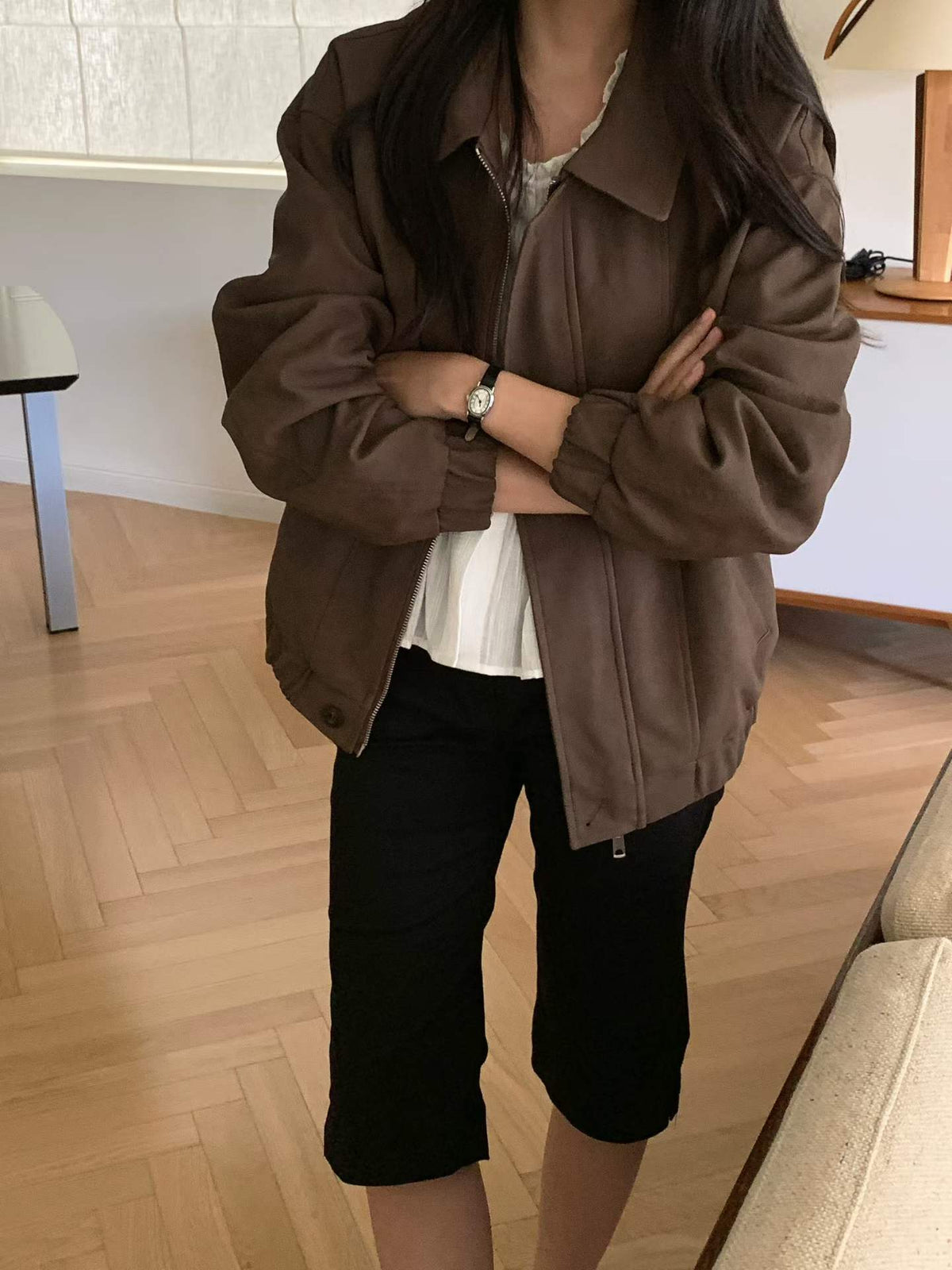 jenner suede jacket-2col