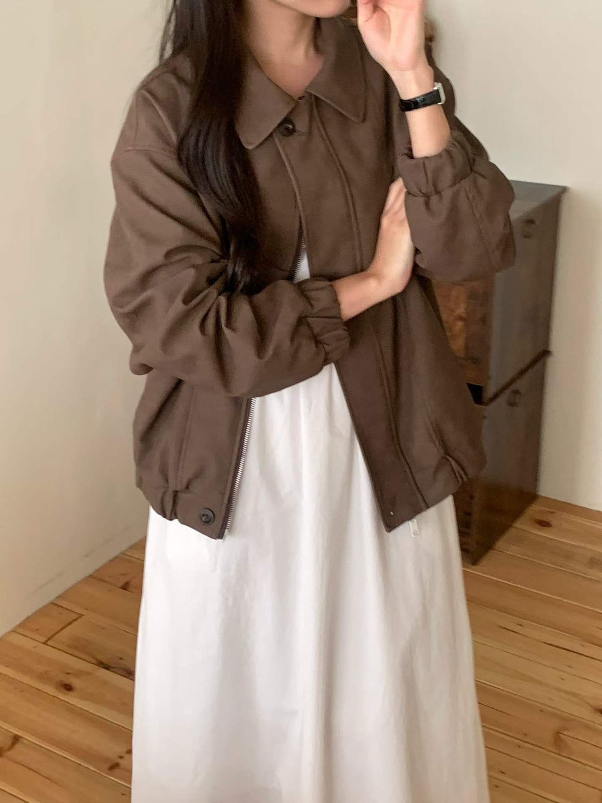 jenner suede jacket-2col