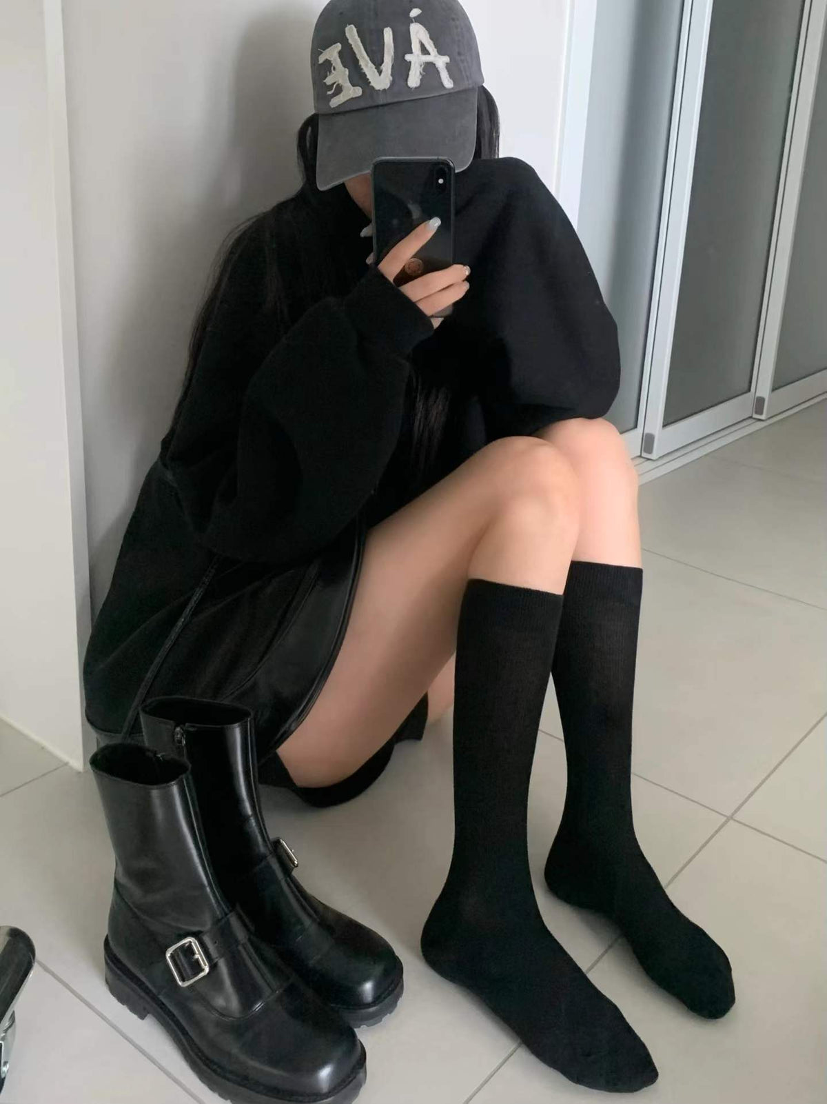 Autumn rib socks-5col