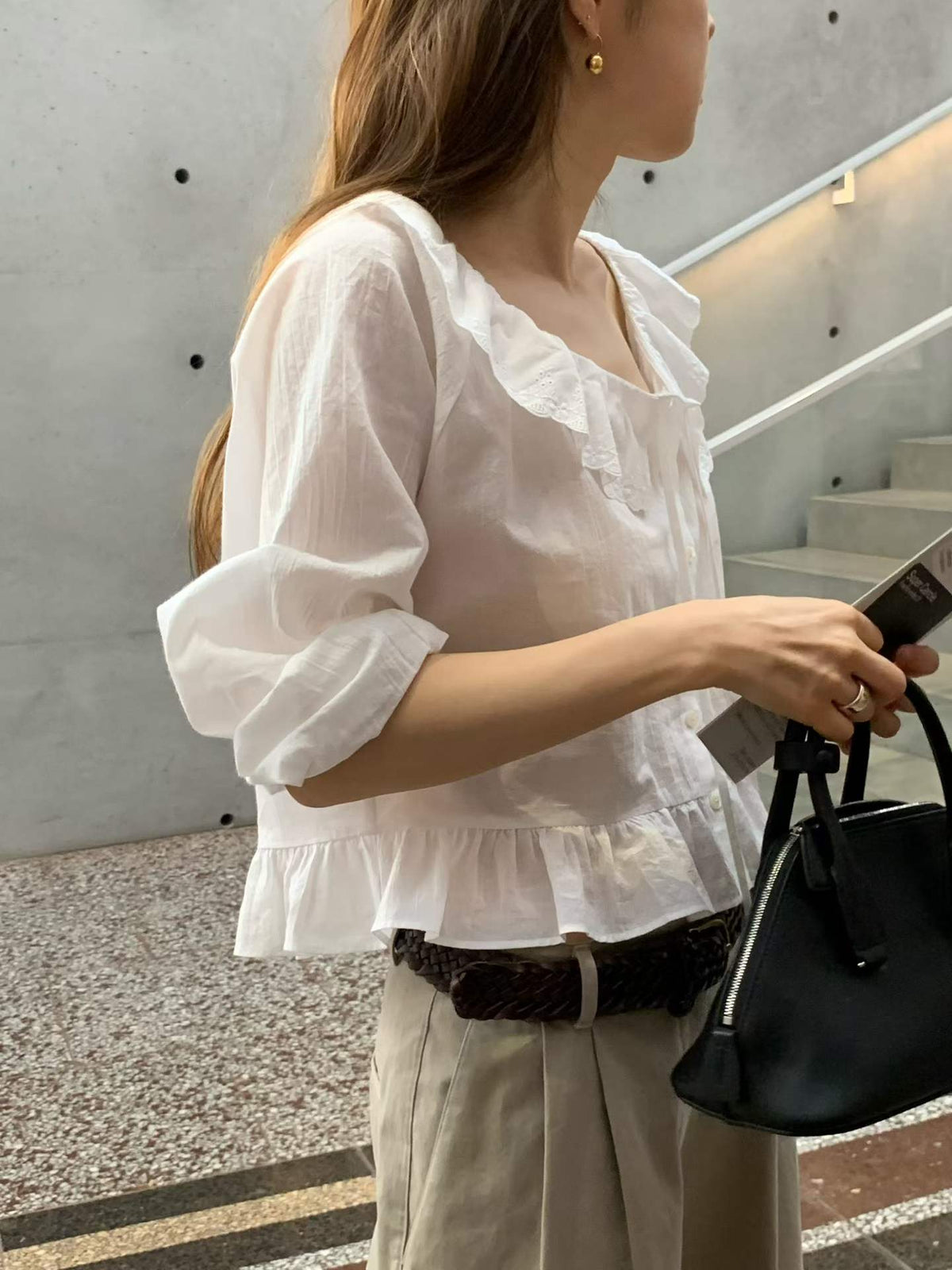 Ounce mesh twist belt