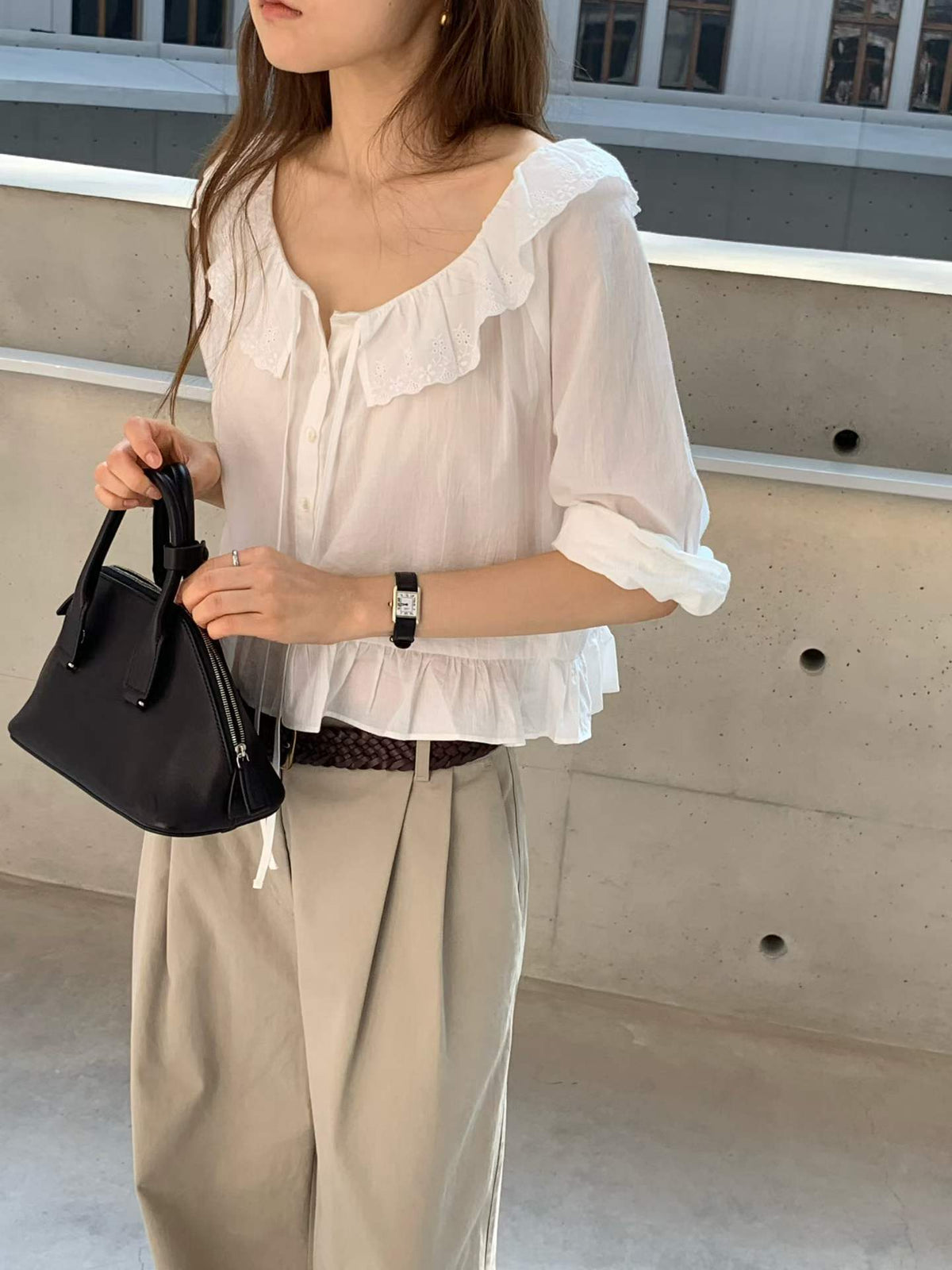 Ounce mesh twist belt