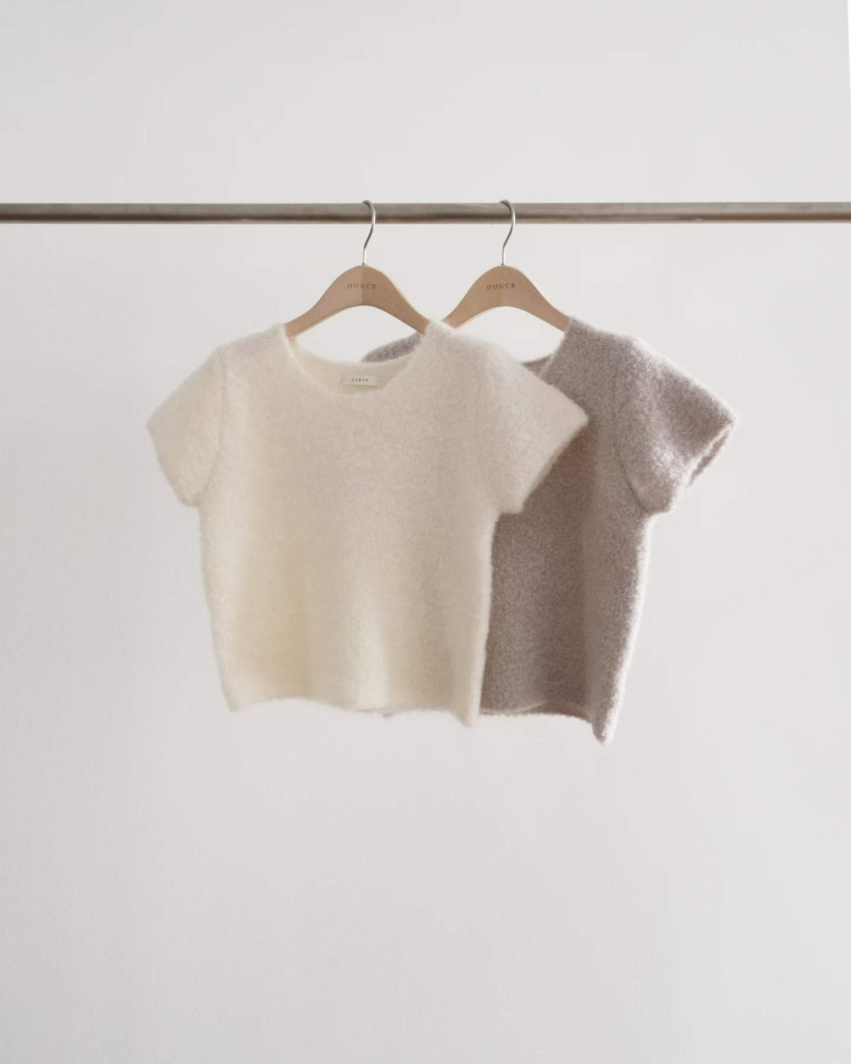 Ounce mohair half nt-2col