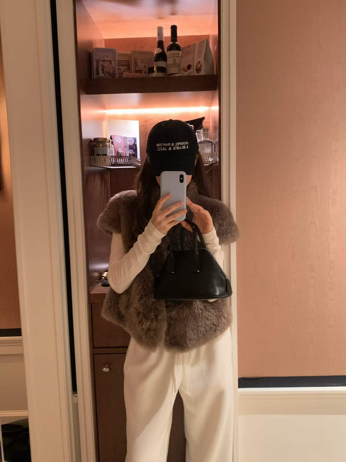 Ounce ruv half fur jacket-3col