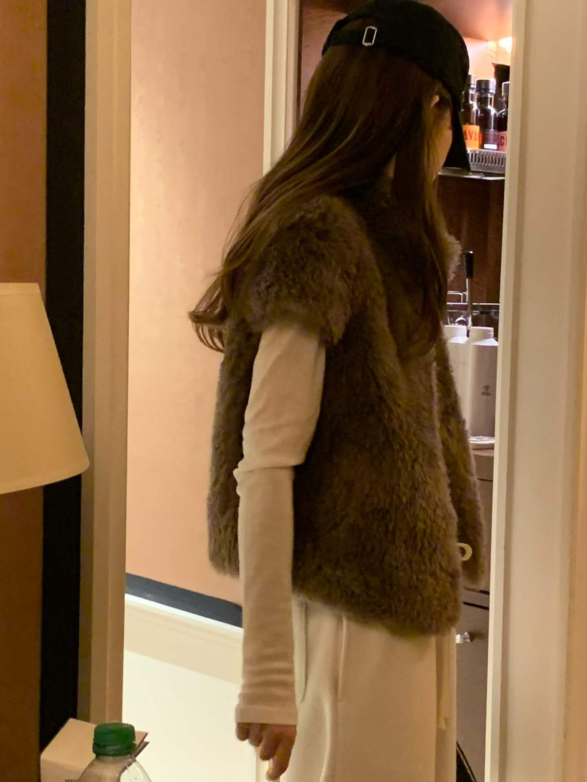 Ounce ruv half fur jacket-3col