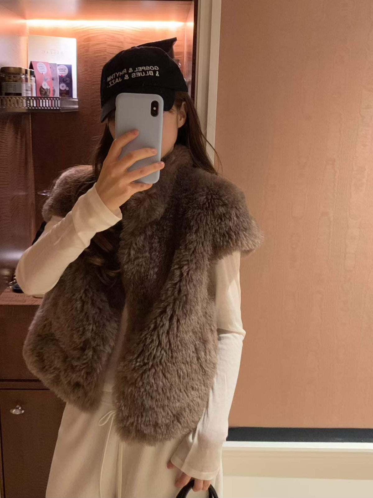 Ounce ruv half fur jacket-3col
